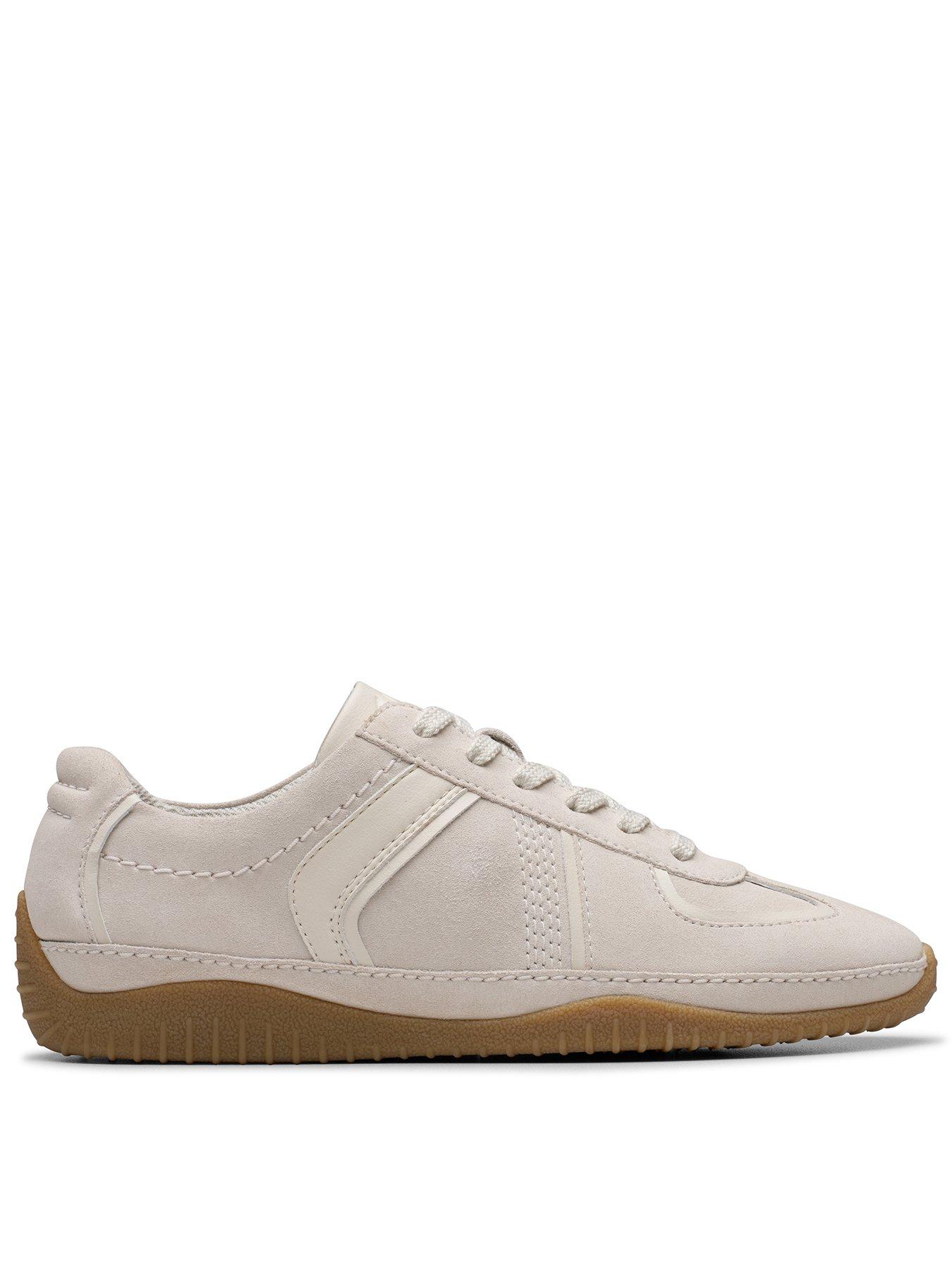 Clarks Meridor Lo Trainer - Off White