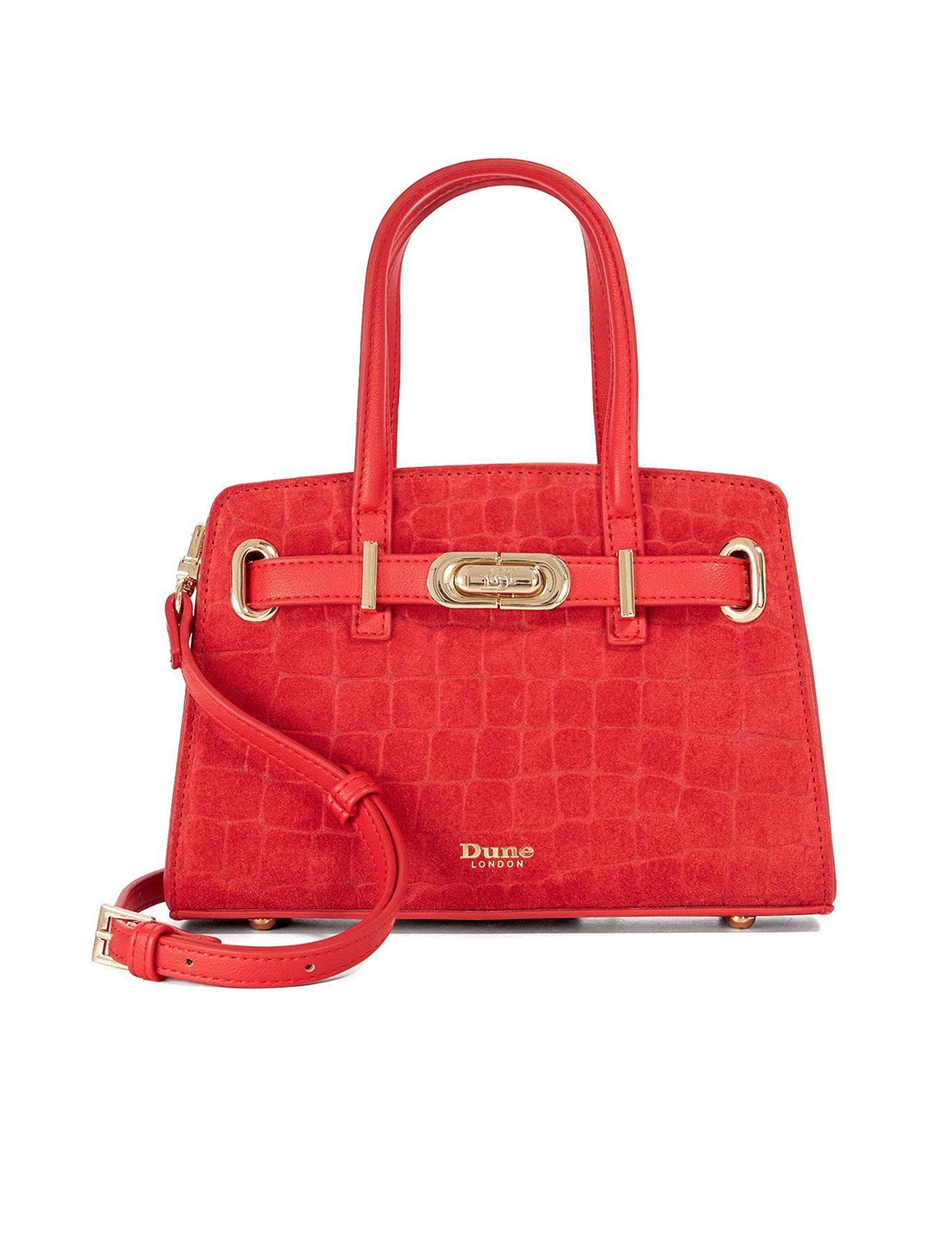 Dune London Dinkydefine Belted Grab Bag - Red