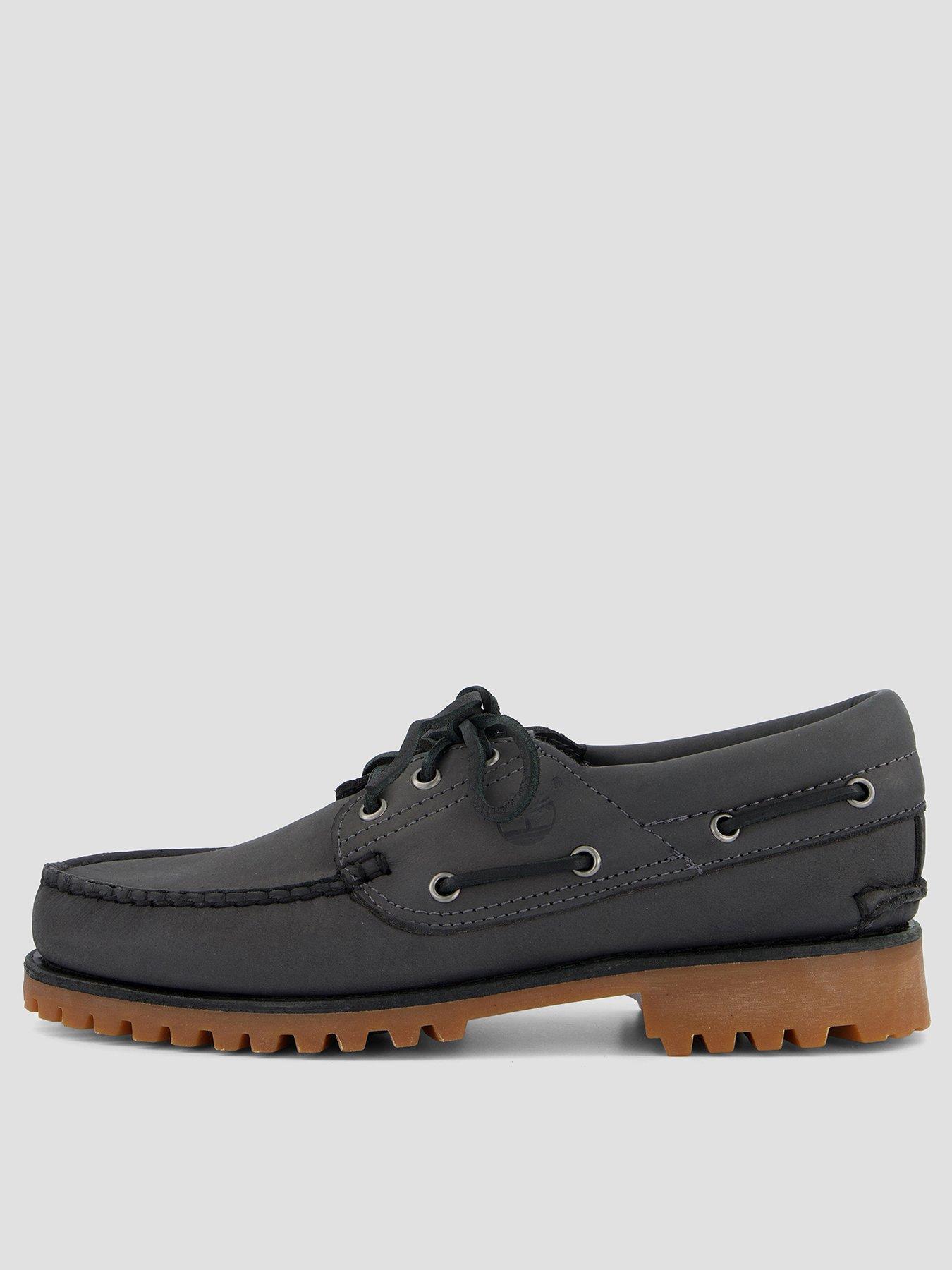 Timberland Timberland Authentic Boat Shoe - Dark Grey
