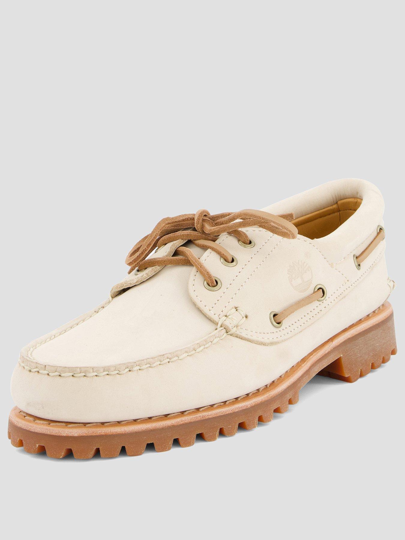 Image 2 of 7 of Timberland Authentic Boat Shoe - Light Beige