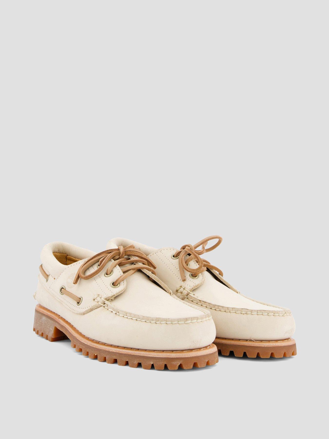 Image 6 of 7 of Timberland Authentic Boat Shoe - Light Beige