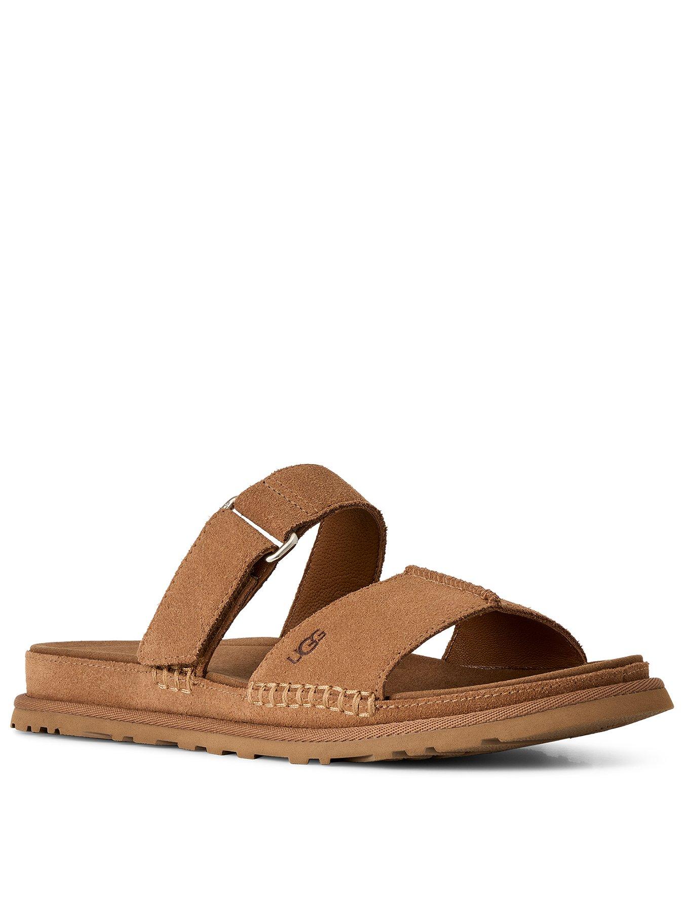 Image 1 of 3 of UGG Goldengaze Slide - Chestnut