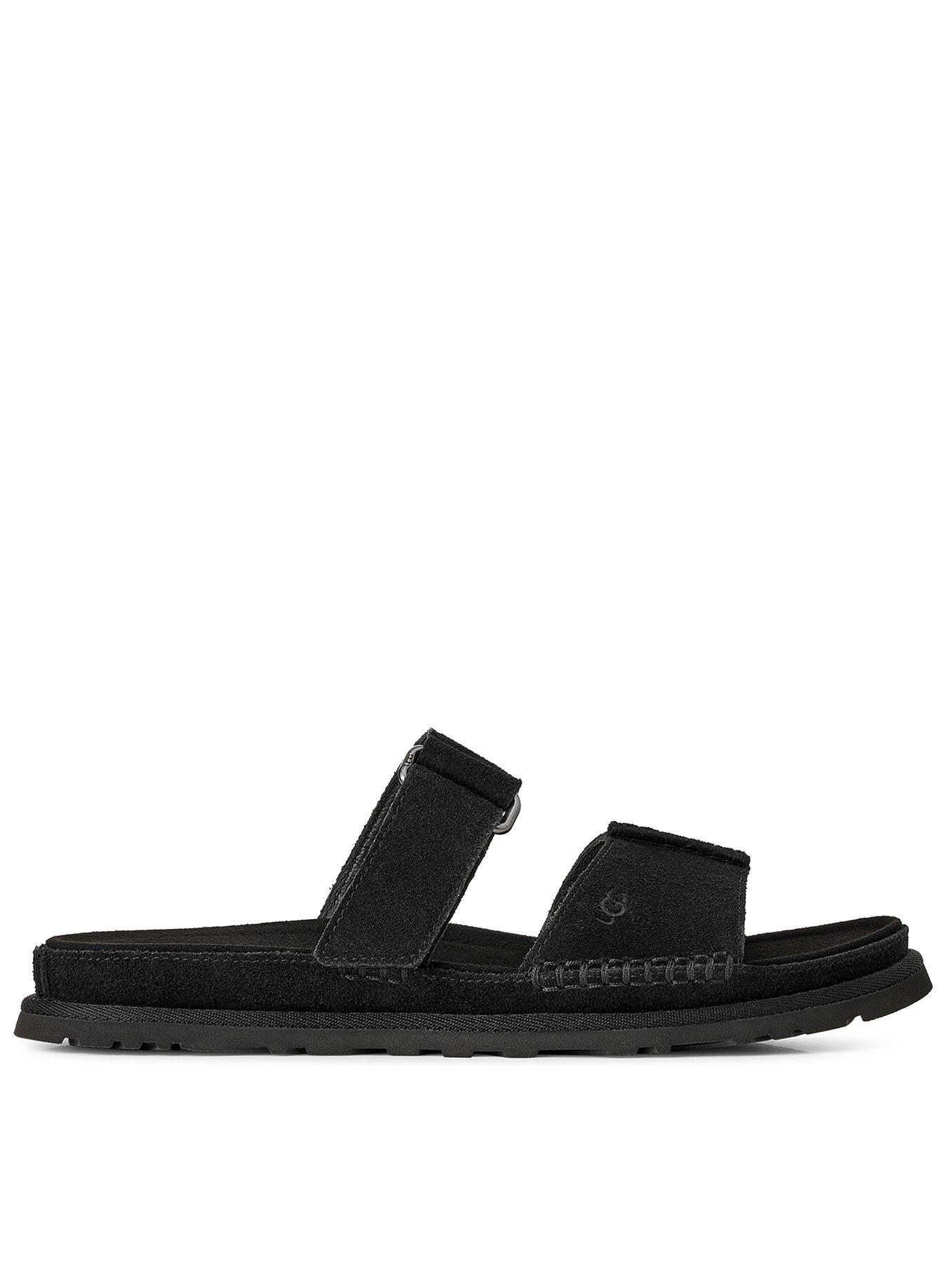 UGG Goldengaze Toe Post Sandals - Black