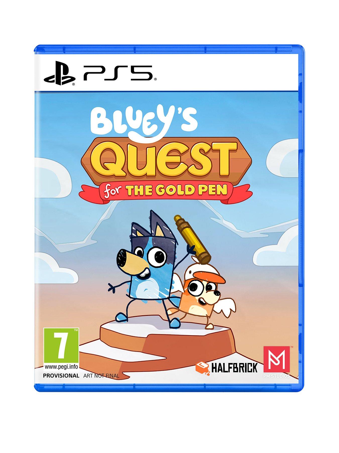 Image 1 of 7 of Playstation 5 Bluey's Quest for the Gold Pen