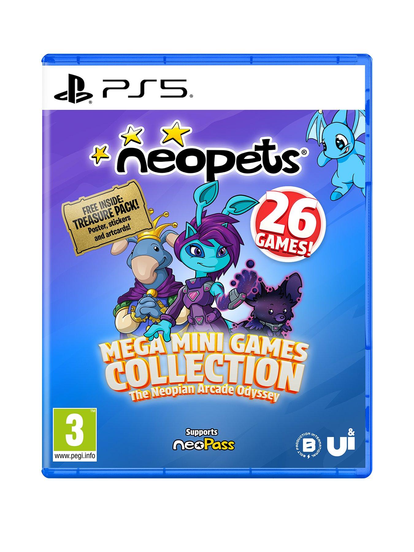 Image 1 of 7 of Playstation PlayStation 5 Neopets: Mega Mini Games Collection - Day 1 Edition