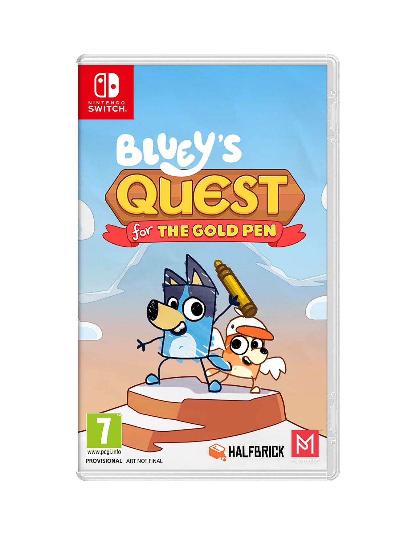Image 1 of 7 of Nintendo Switch Bluey's Quest for the Gold Pen