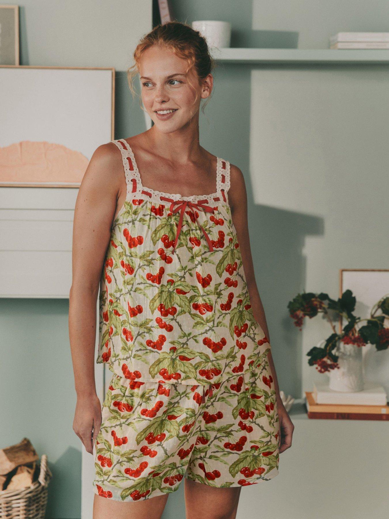 Laura Ashley Apple Cami Sset - Green