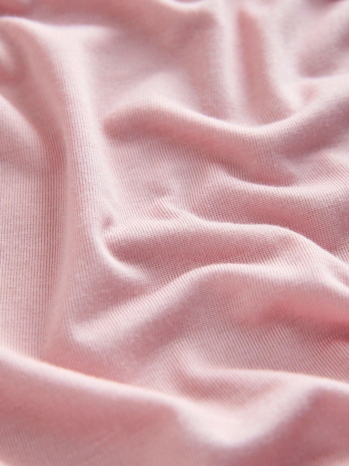 Image 3 of 3 of Laura Ashley Modal Sleep Nightdress Plain - Pink