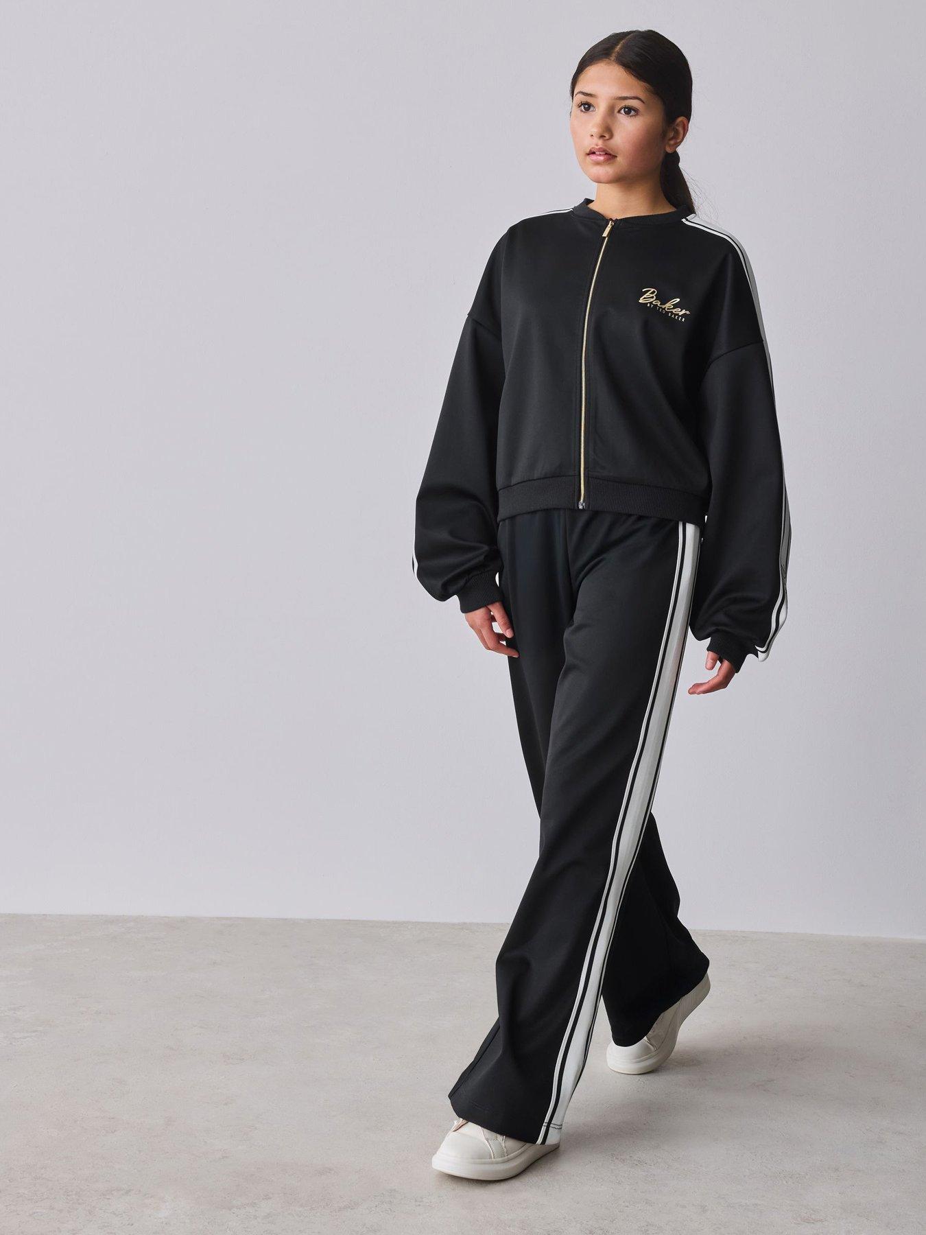 Ted Baker Girls Sporty Tracksuit Set - Black