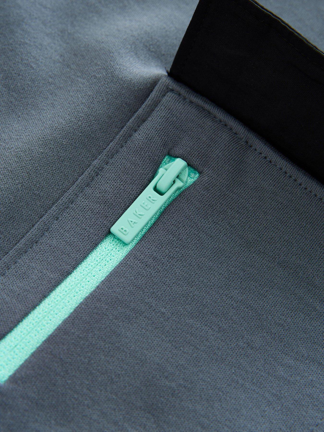 Image 4 of 5 of Ted Baker Boys Oversized Pocket T-Shirt - Grey