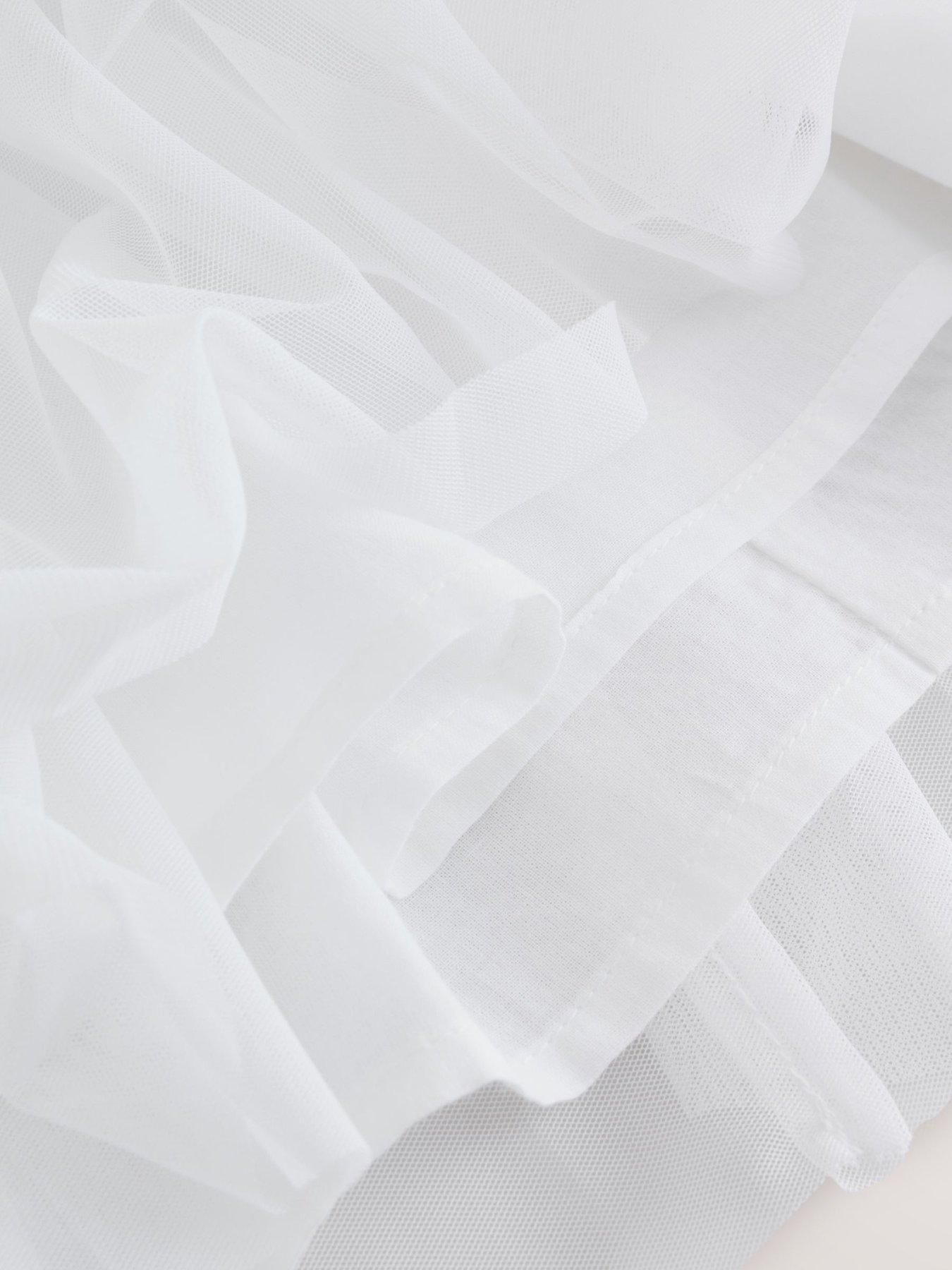 Image 6 of 7 of Ted Baker Younger Girls Lace Dress - White