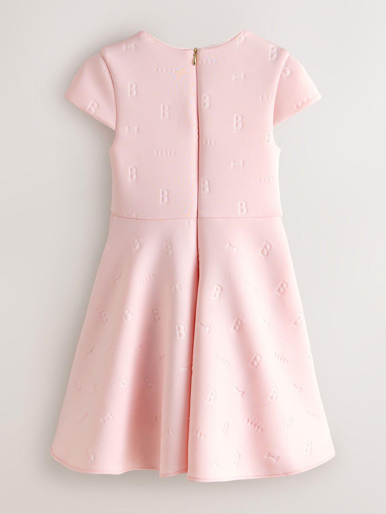 Robe De Fille Ted Baker - Rose Magenta, Motif Fleuri - Âge 11 Ans (146 Cm) - Occasion