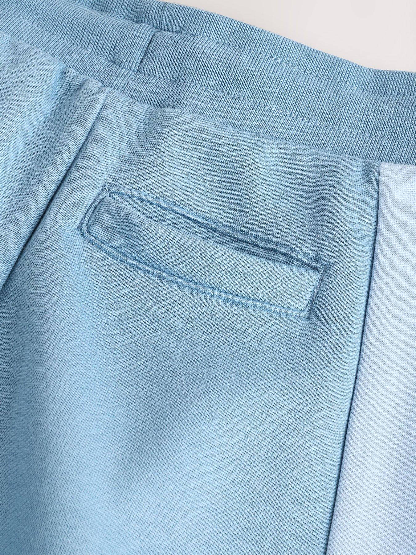 Image 6 of 7 of Ted Baker Older Boys Panel Colour Block Sweatshirt and Joggers Set - Blue