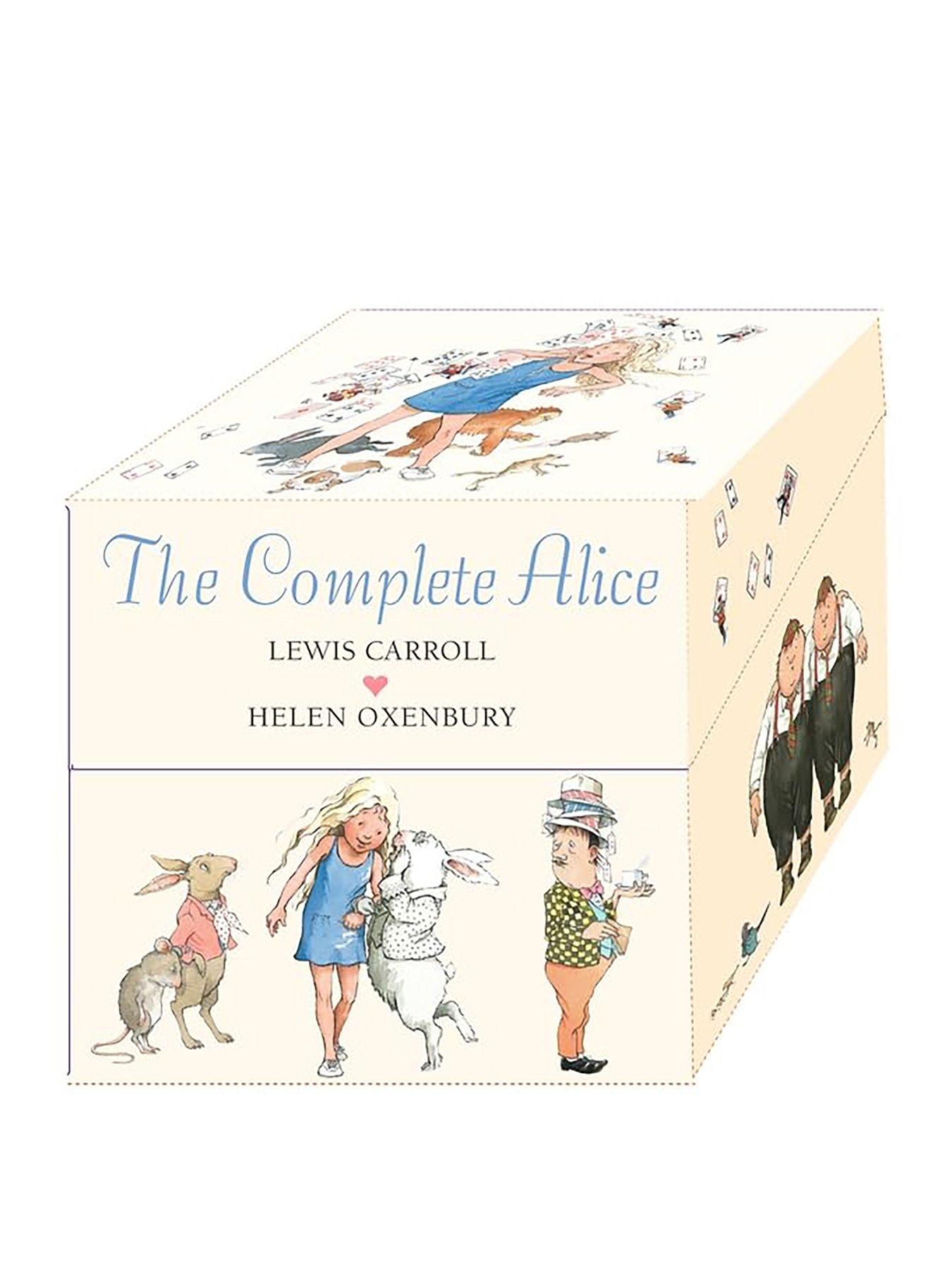 Alice in Wonderland The Complete Alice by Lewis Carroll - 22 Book Set