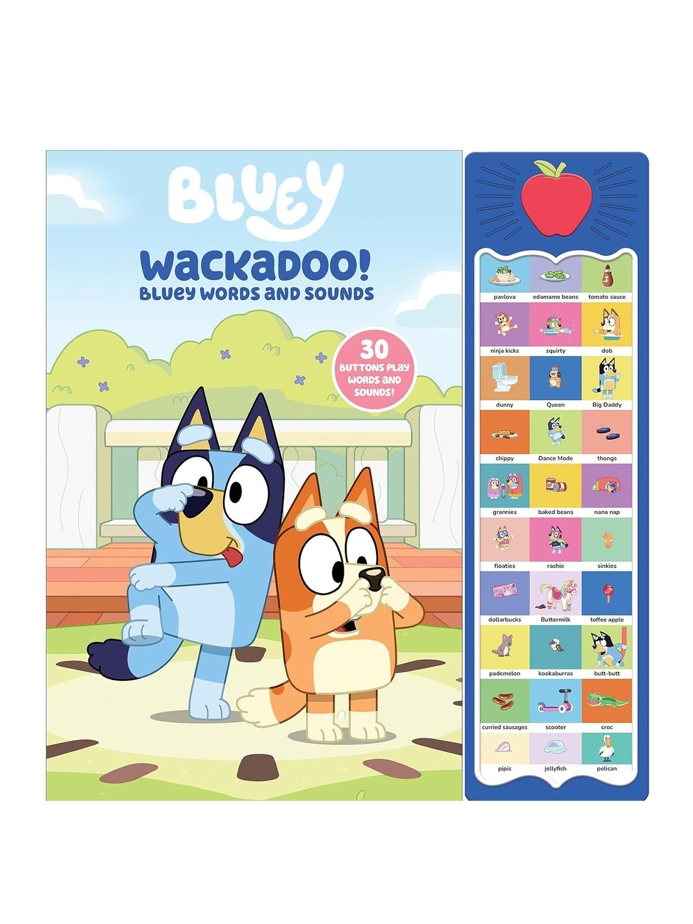 Bluey Wackadoo - Words and Sounds Sound Book
