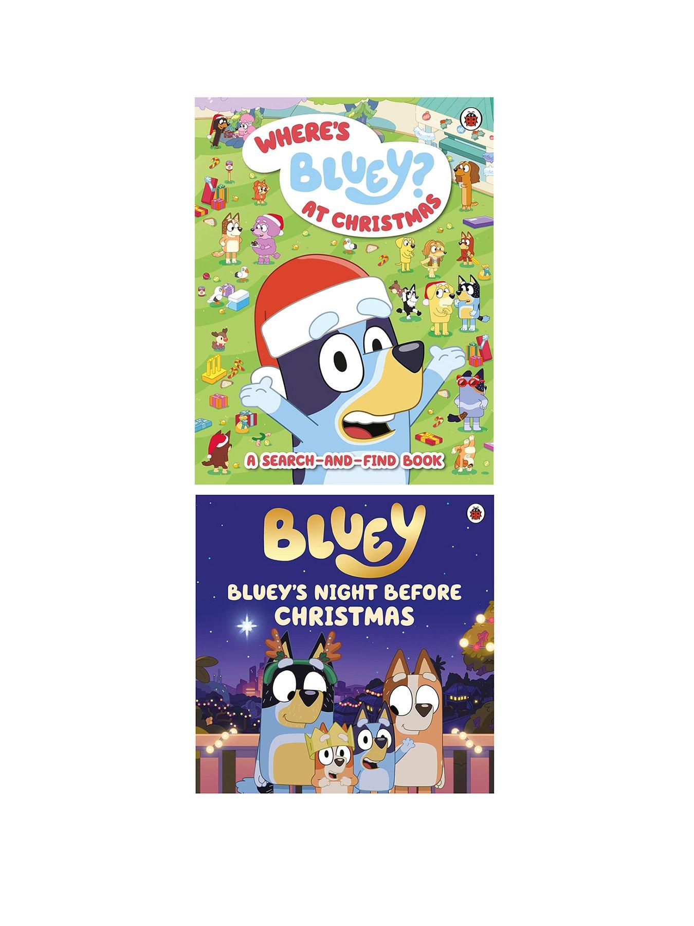 Bluey Where's Bluey at Christmas  &  Night Before Christmas (2 Book Set)
