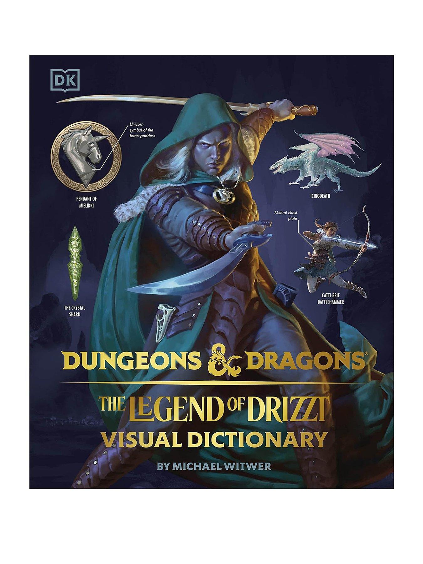 Image 1 of 7 of The Legend of Drizzt Visual Dictionary Book