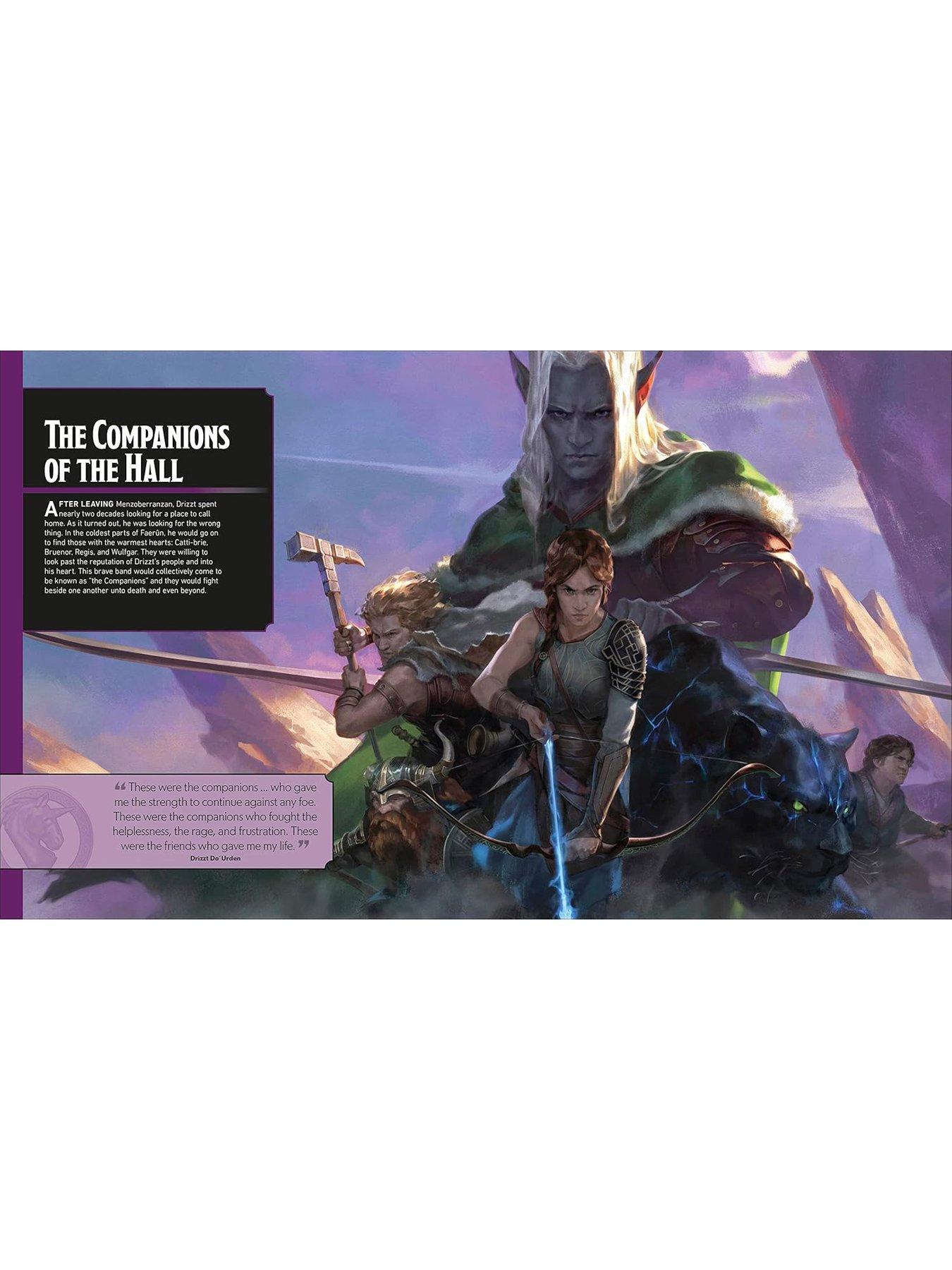 Image 2 of 7 of The Legend of Drizzt Visual Dictionary Book