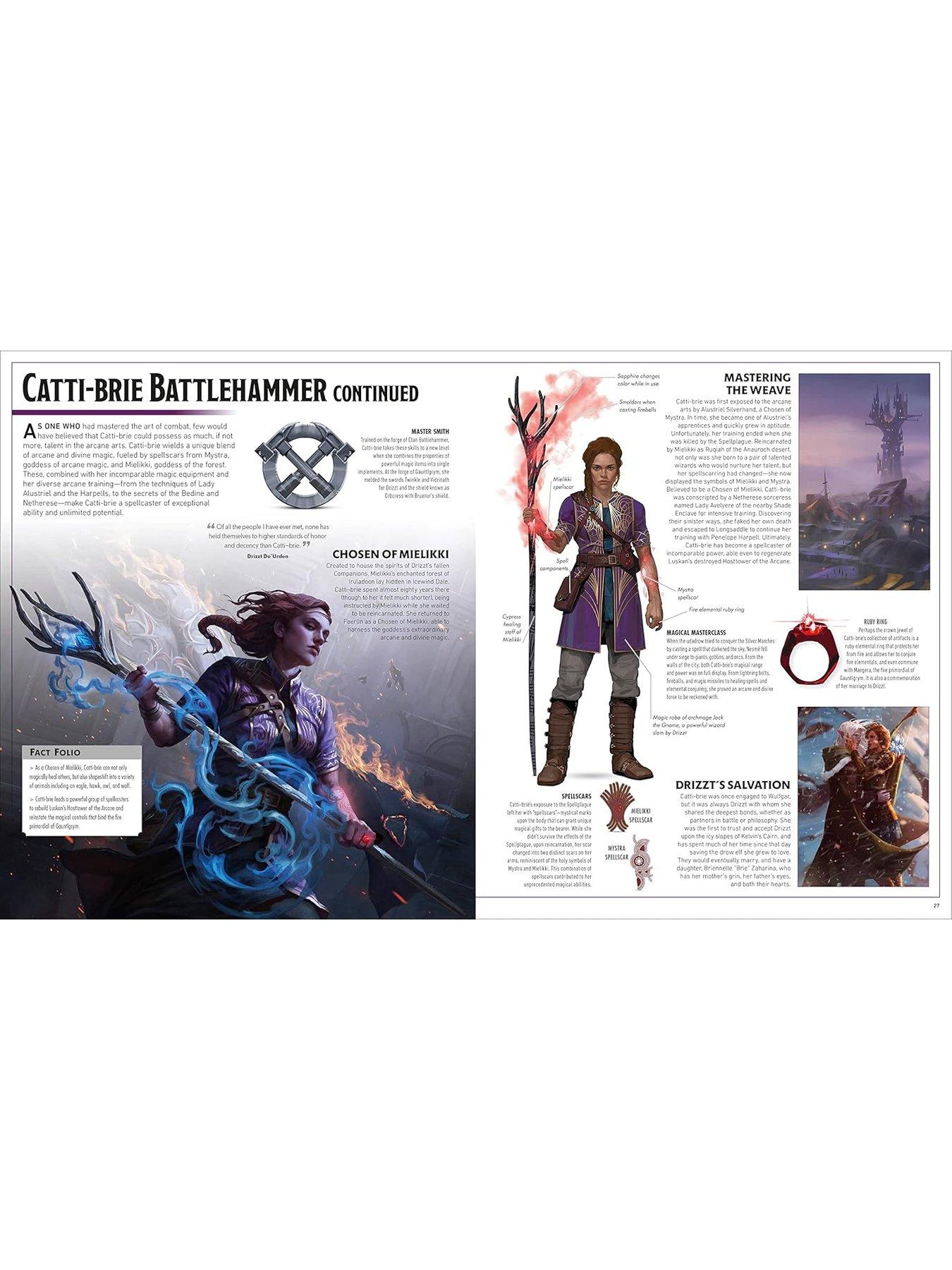 Image 4 of 7 of The Legend of Drizzt Visual Dictionary Book