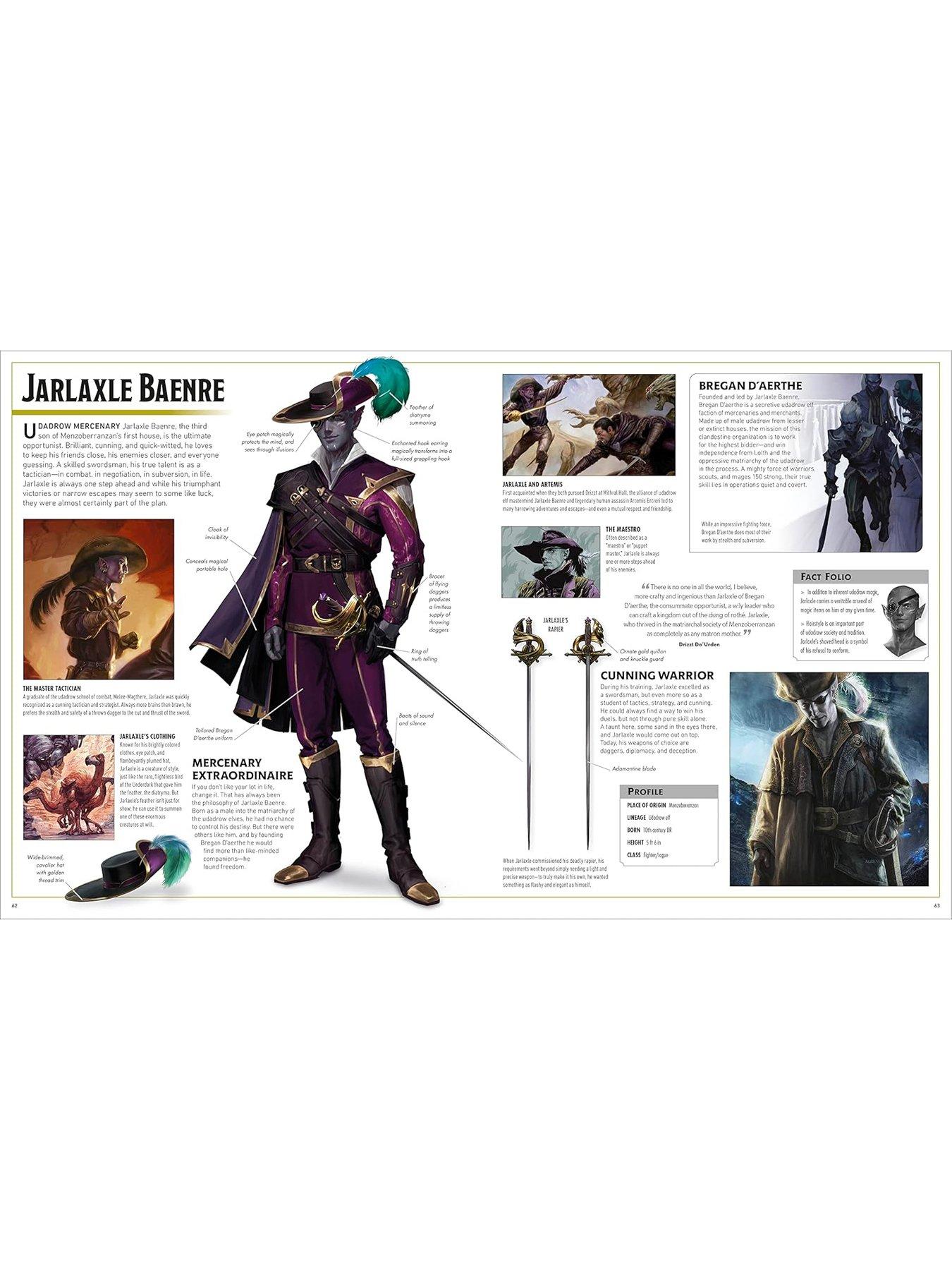 Image 5 of 7 of The Legend of Drizzt Visual Dictionary Book