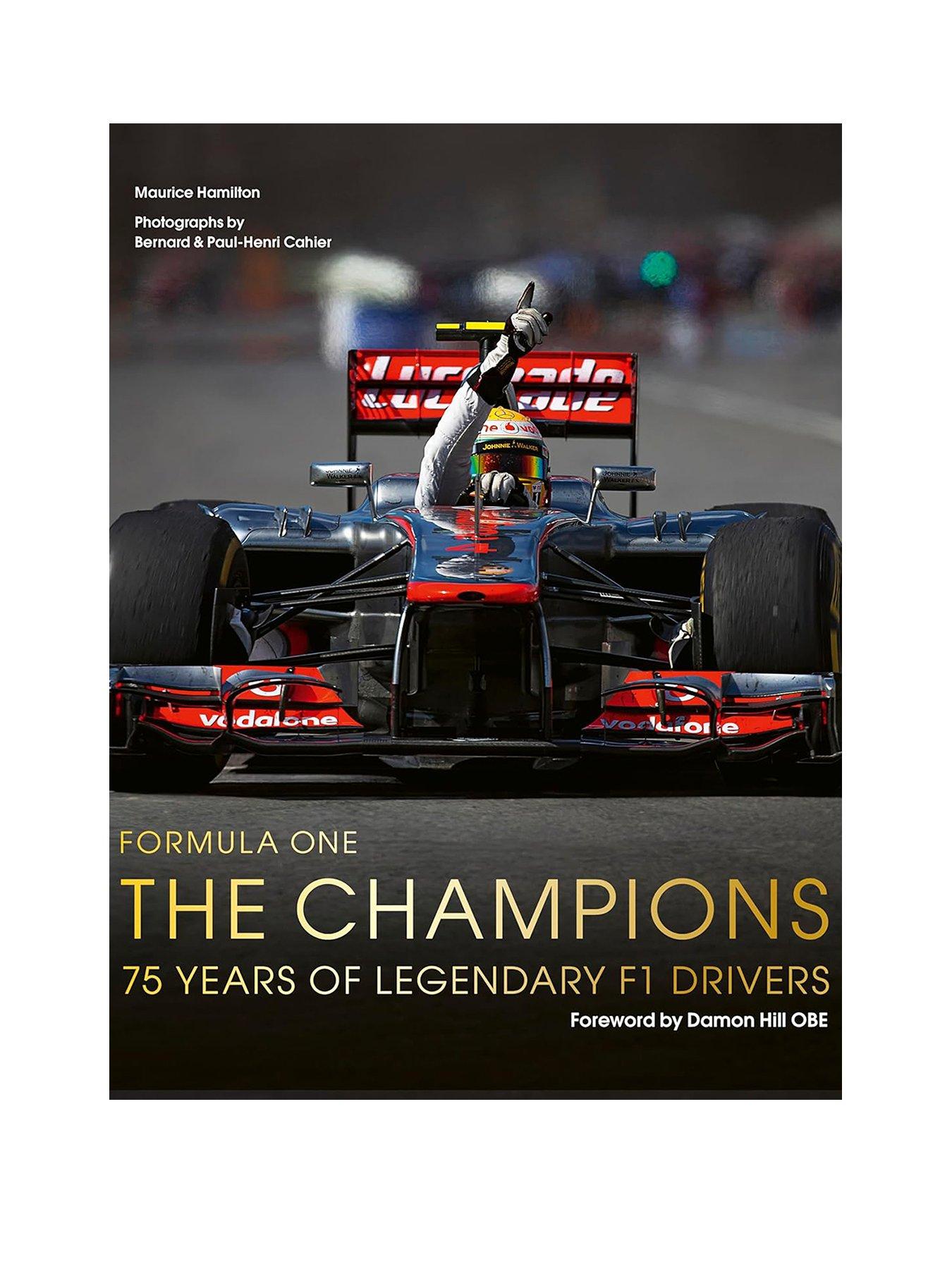 F1 Formula One: The Champions - 75 Years of Legendary F1 Drivers Book