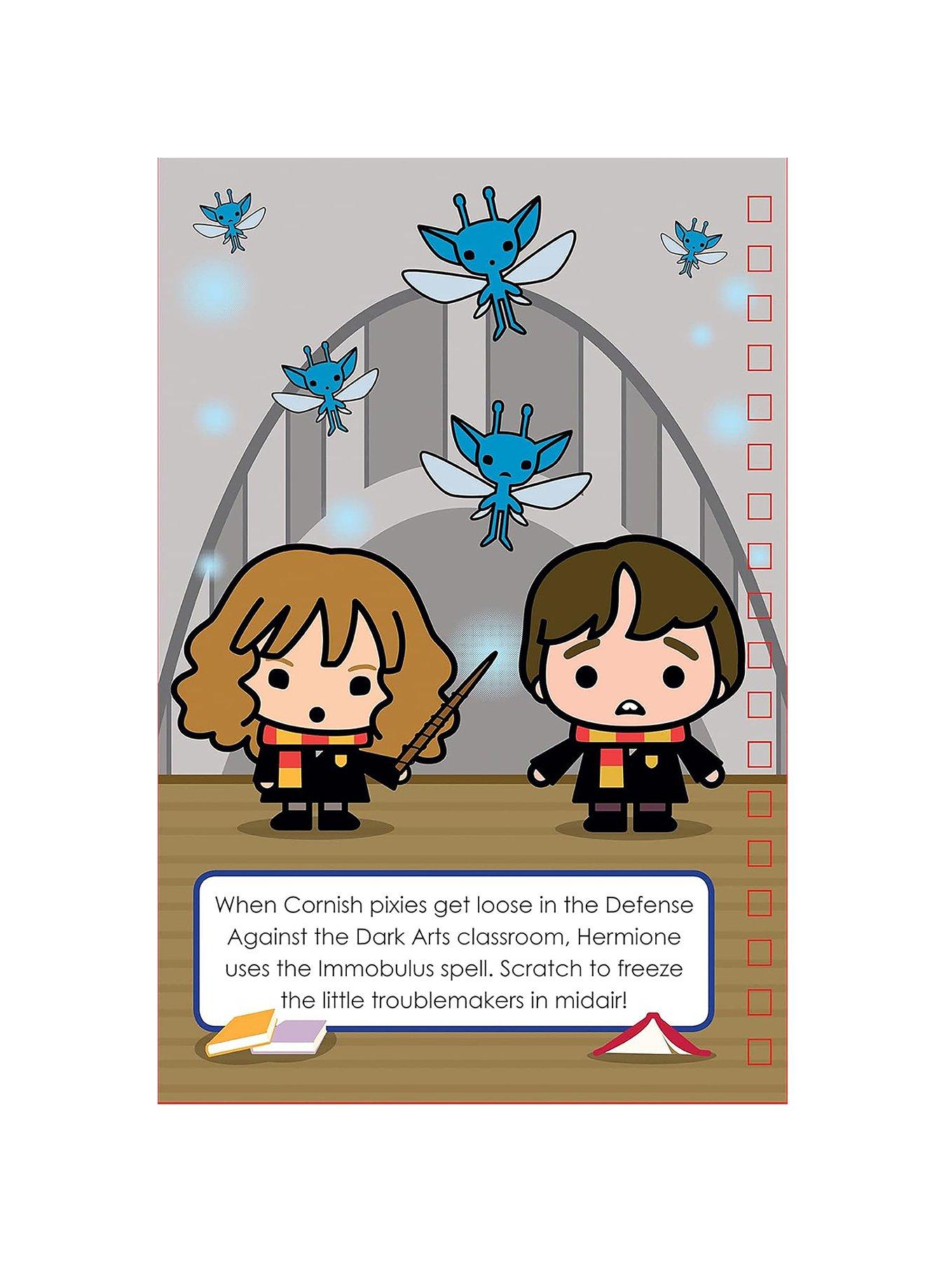 Image 5 of 5 of Harry Potter Hidden Hogwarts Scratch Art &amp; Magic Activity - 2 Book Set