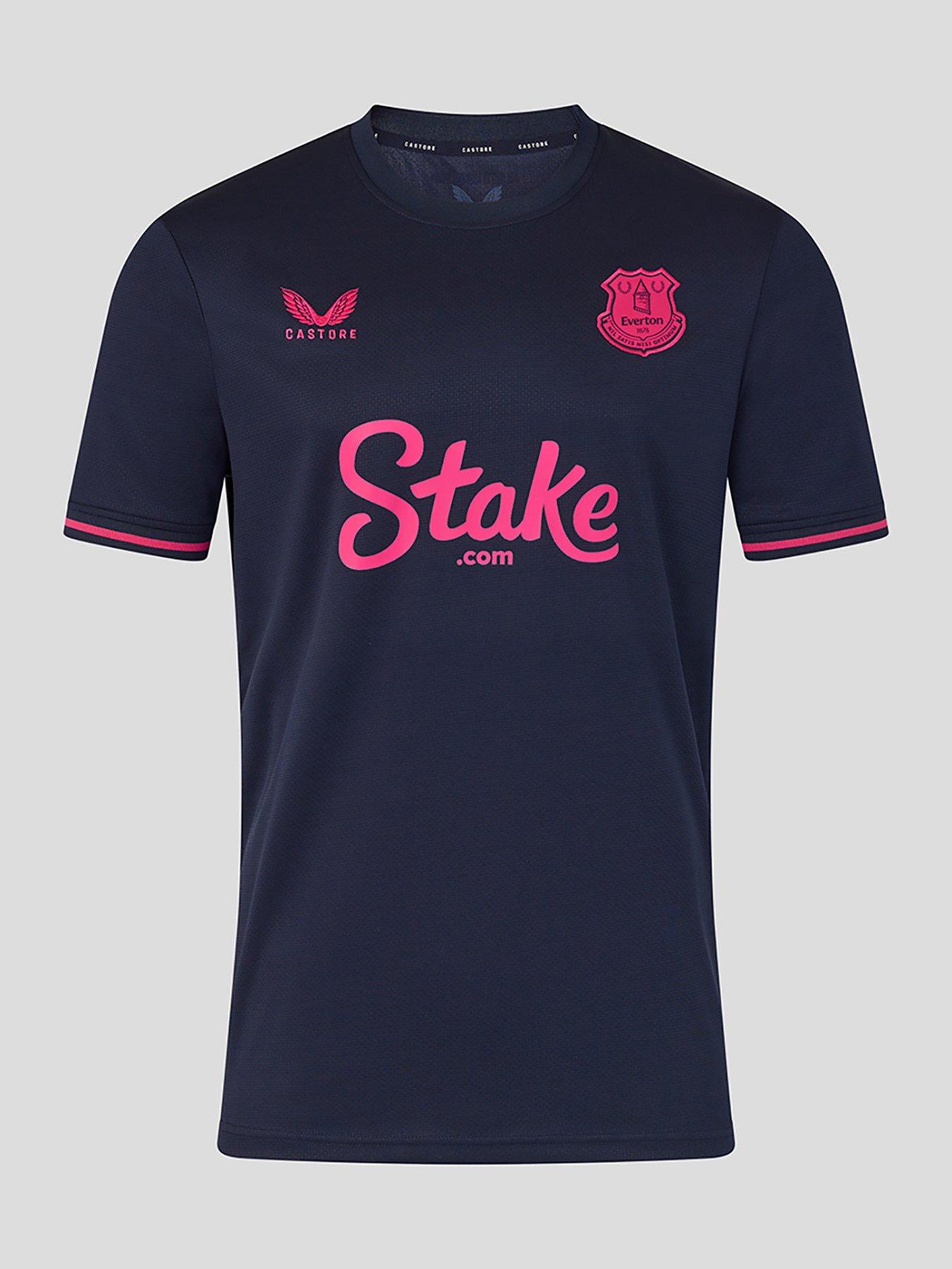 Castore Mens Everton Hype 25/26 Replica Football Shirt - Blue