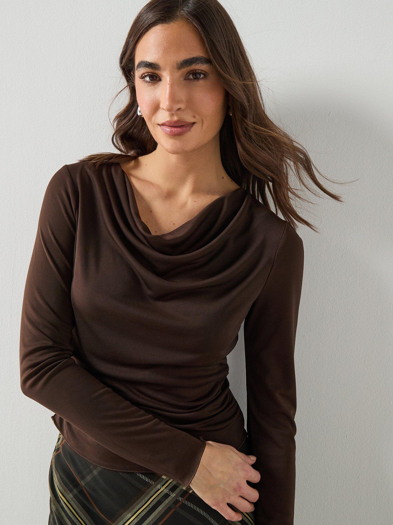 Mango T-Shirt Odette - Brown