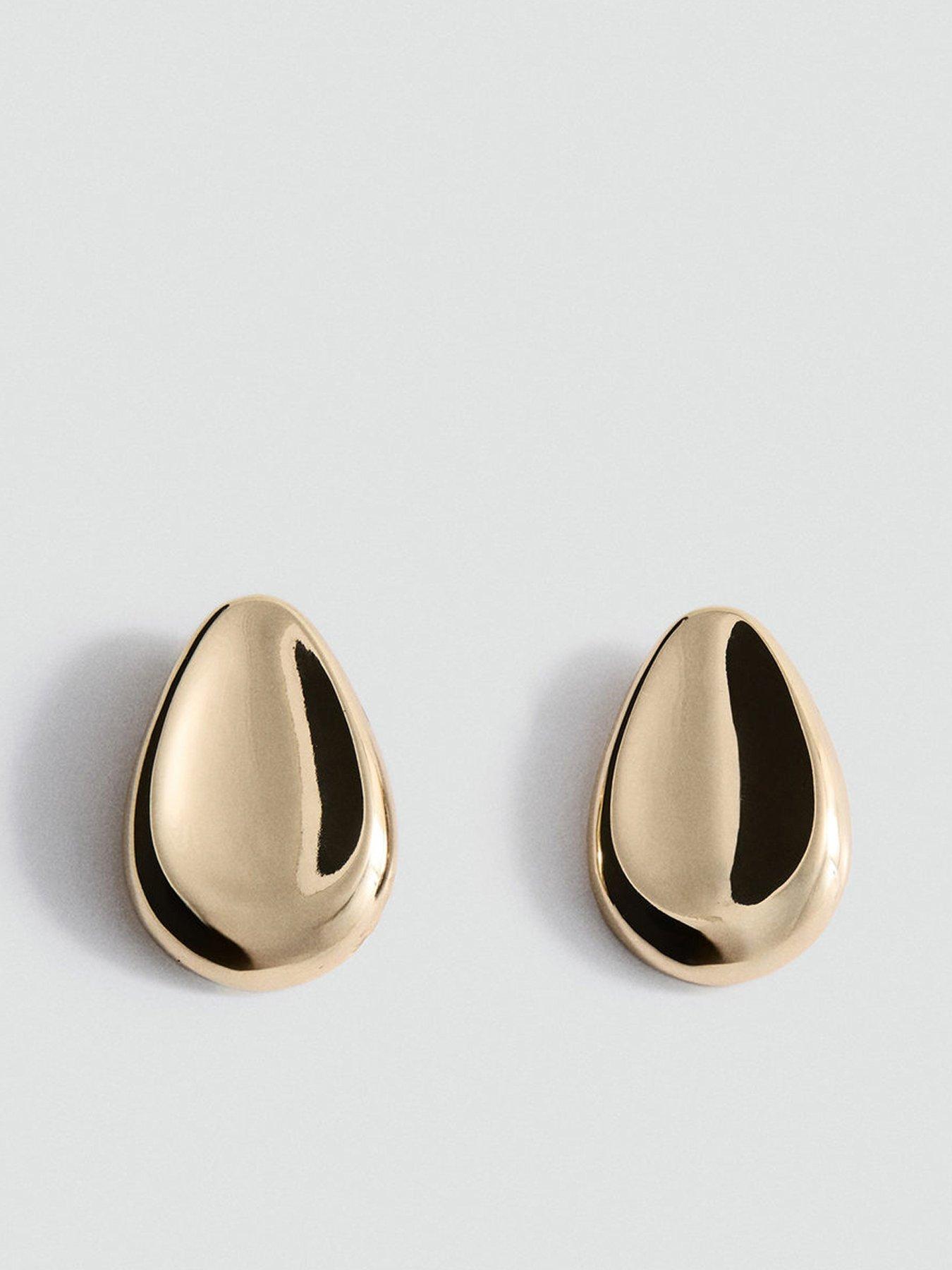 Mango Drop Earrings - Gold