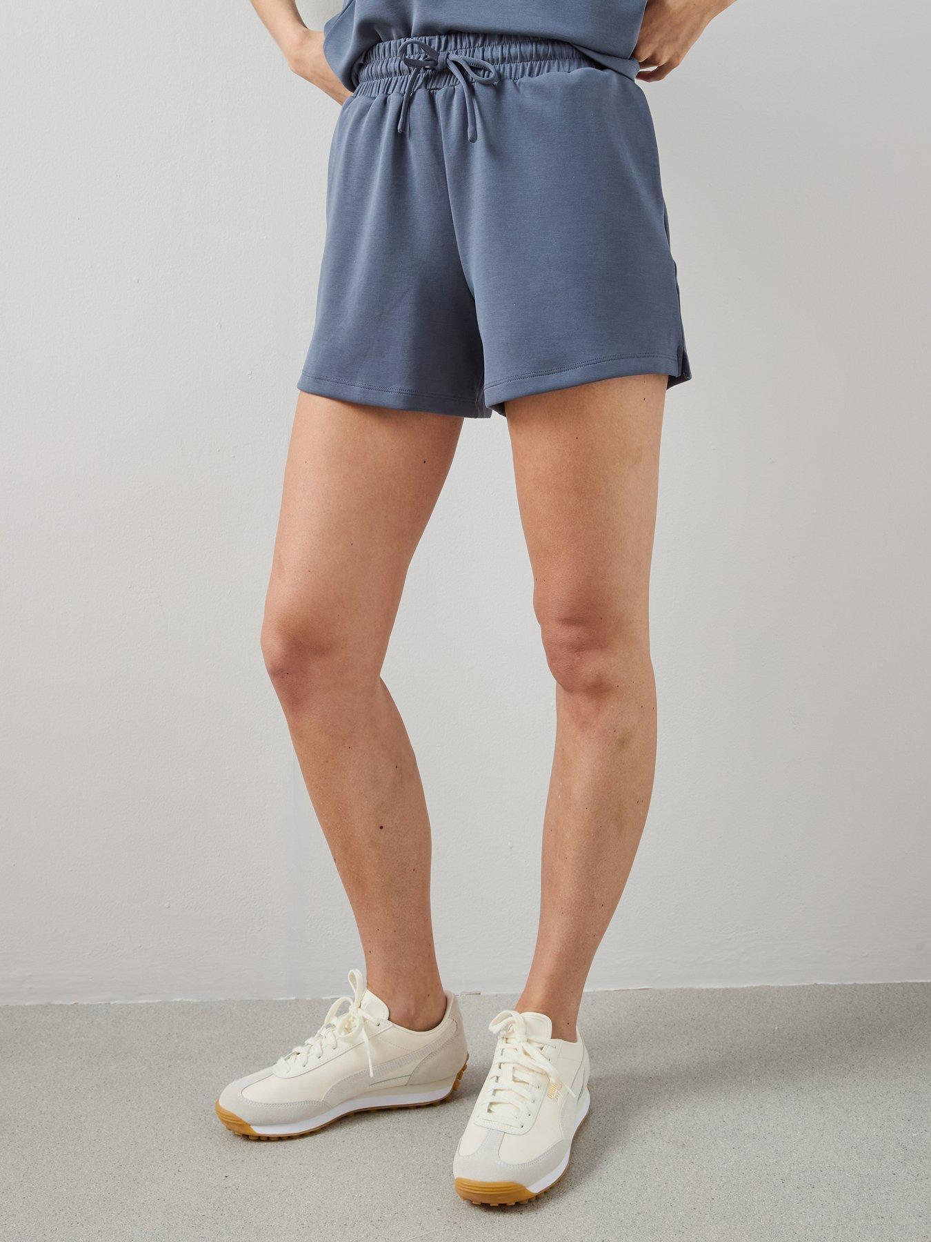 Image 4 of 6 of The Very Collection Short Modal Co-Ord - Blue