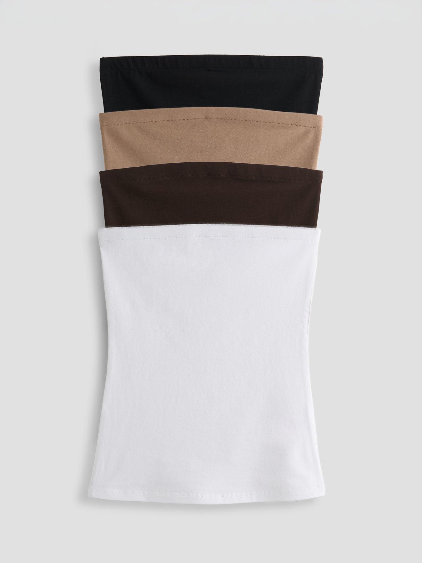 Image 1 of 6 of The Very Collection 4 Pack Bandeau Top - Multi