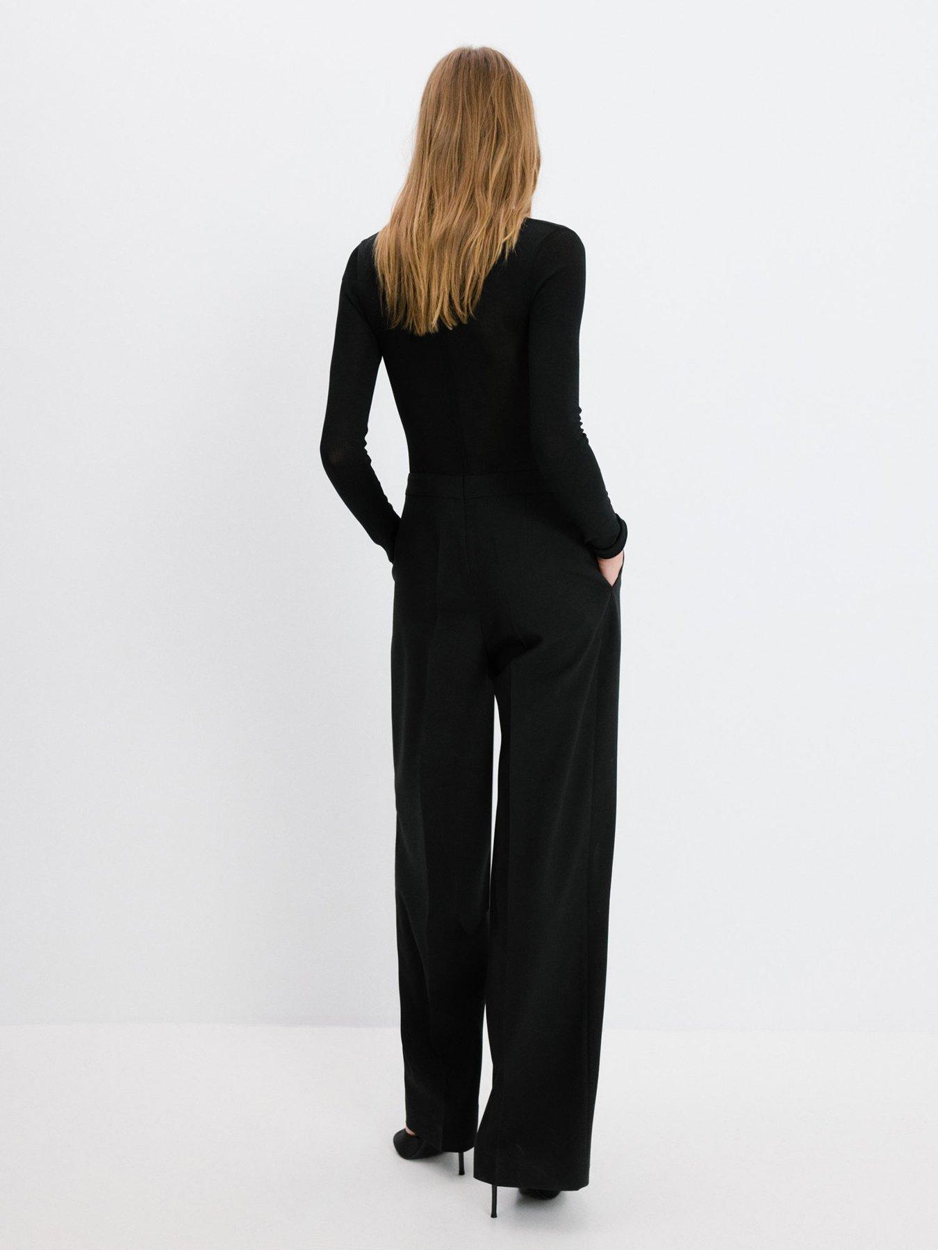 Image 3 of 5 of Mango Jumpsuit-Style Coordinated Outfit Black - Black