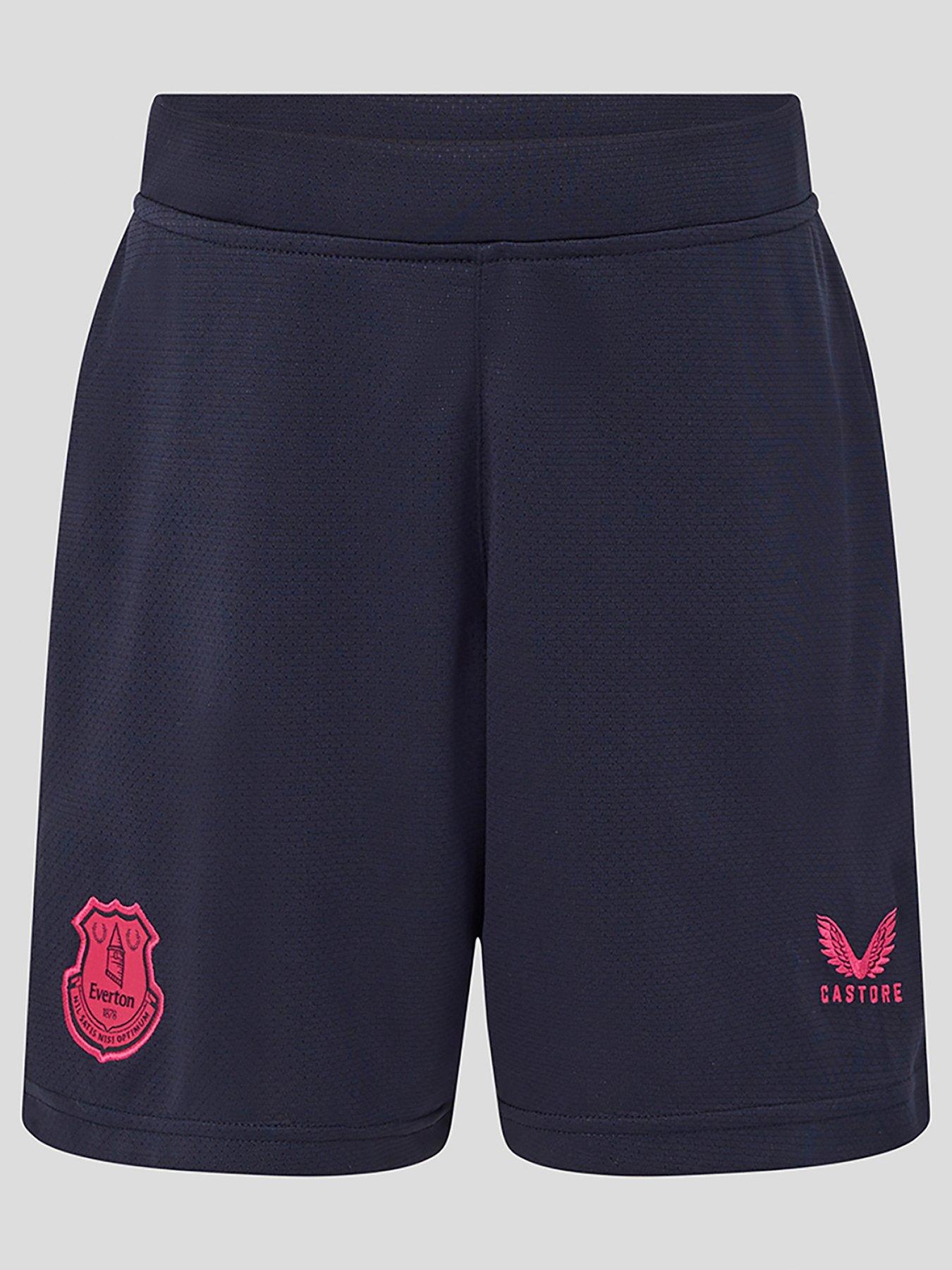 Castore: Junior Everton Hype 25/26 Replica Football Shorts - Navy