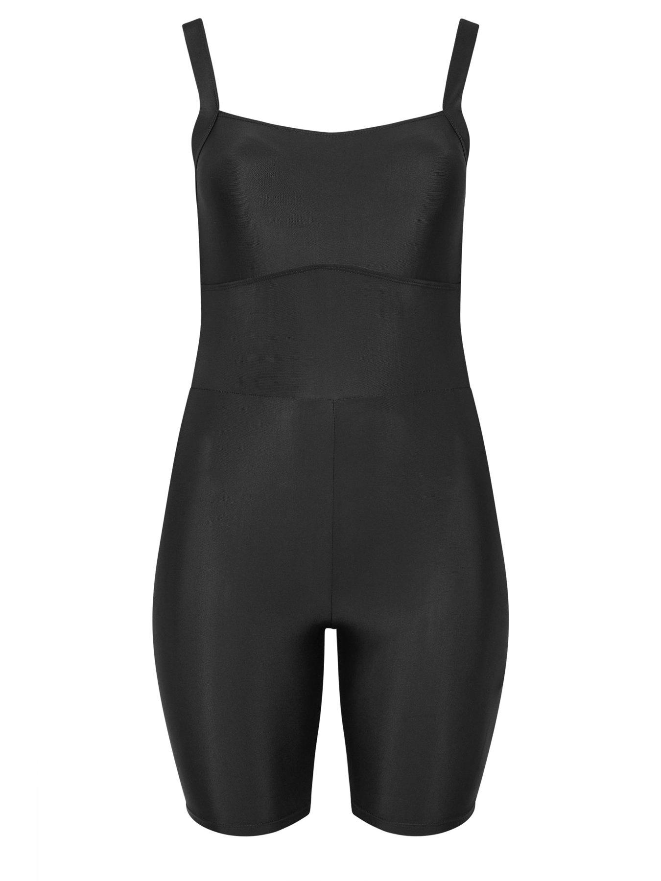 Yours Curve Square Neck Unitard | Very