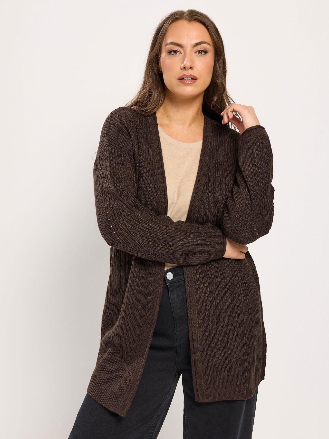 Yours Curve Essential Knitted Cardigan