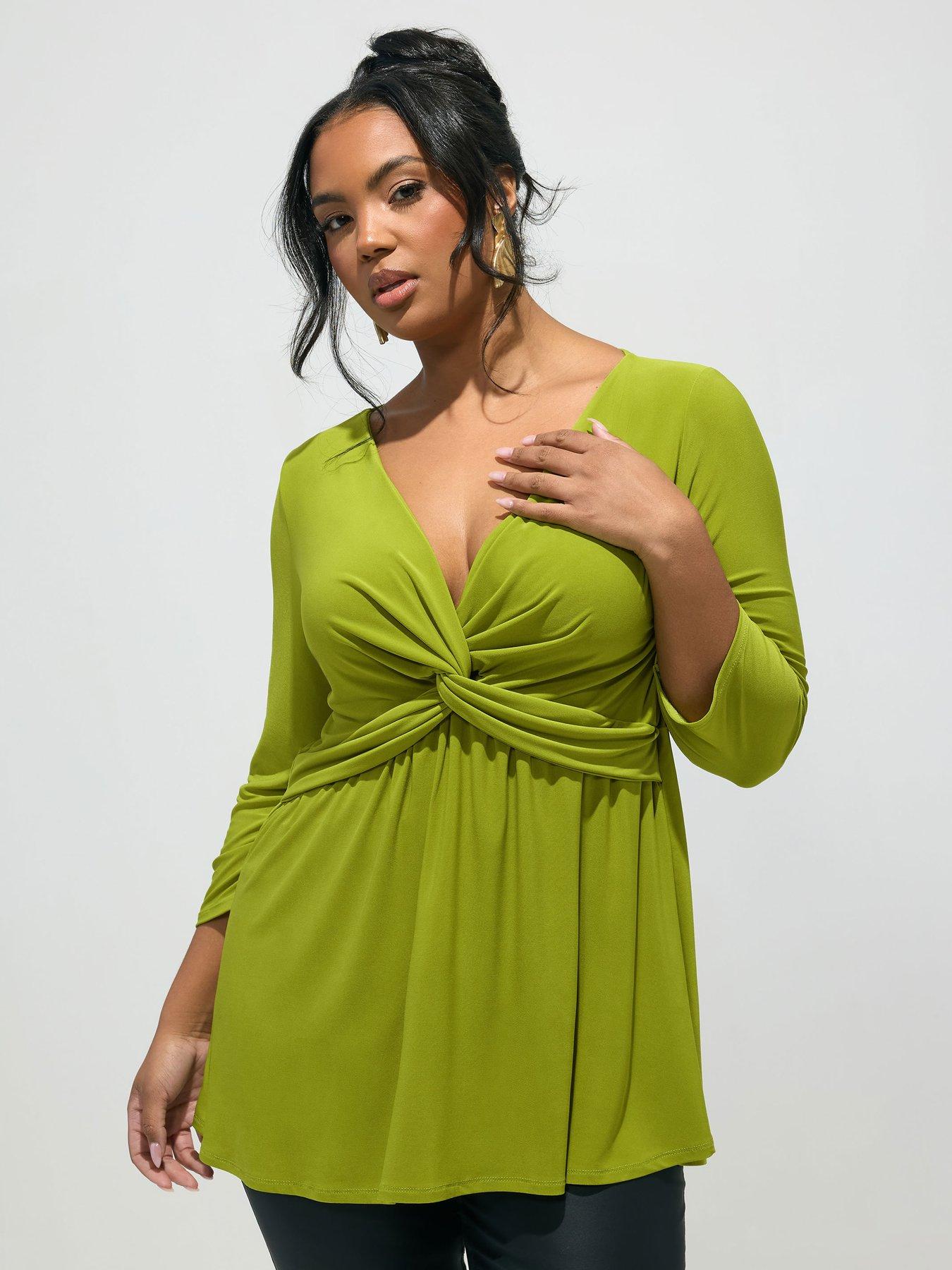 Yours Curve Knot Front Top