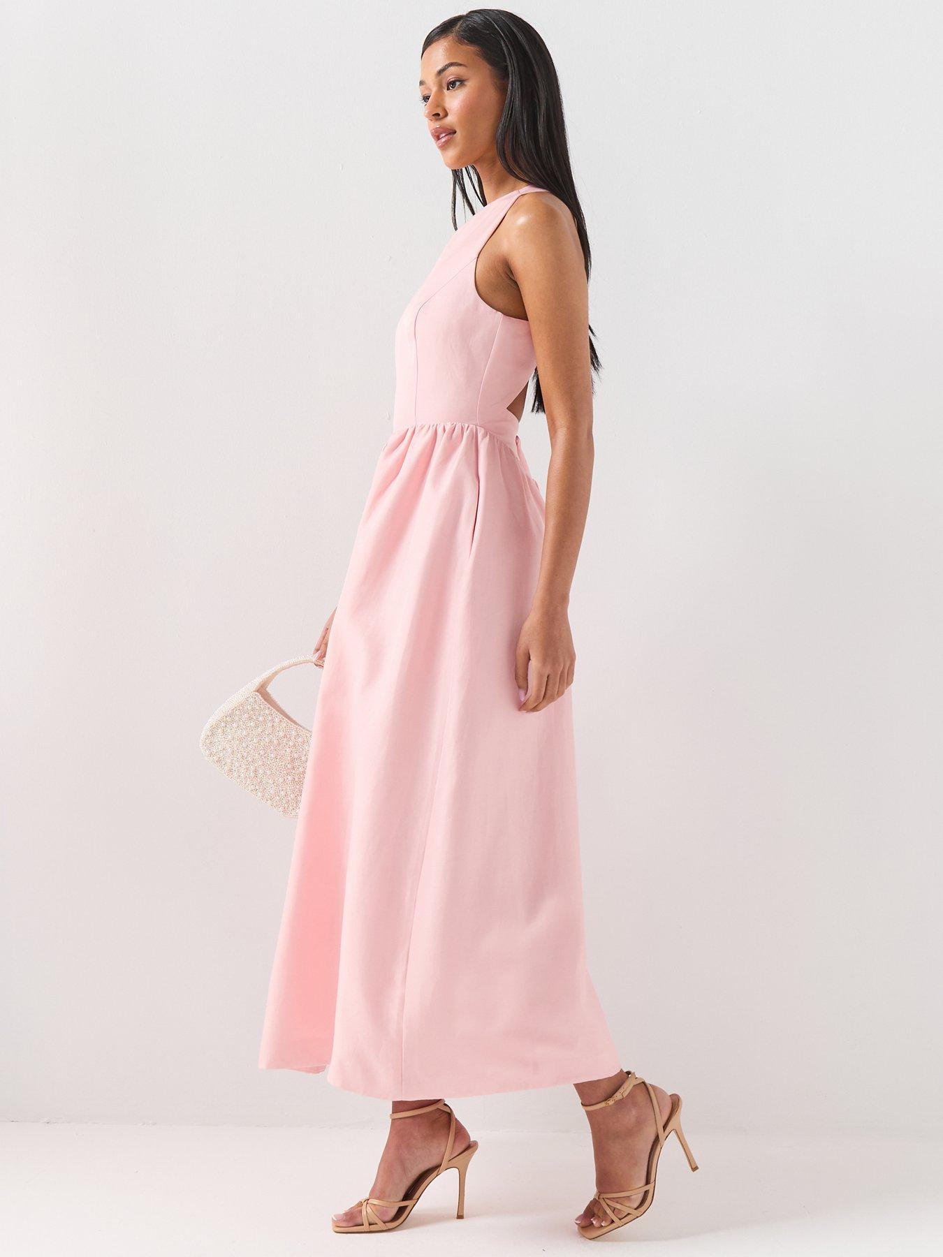 Image 3 of 6 of Forever New Ottilie Cross Back Detail Midi