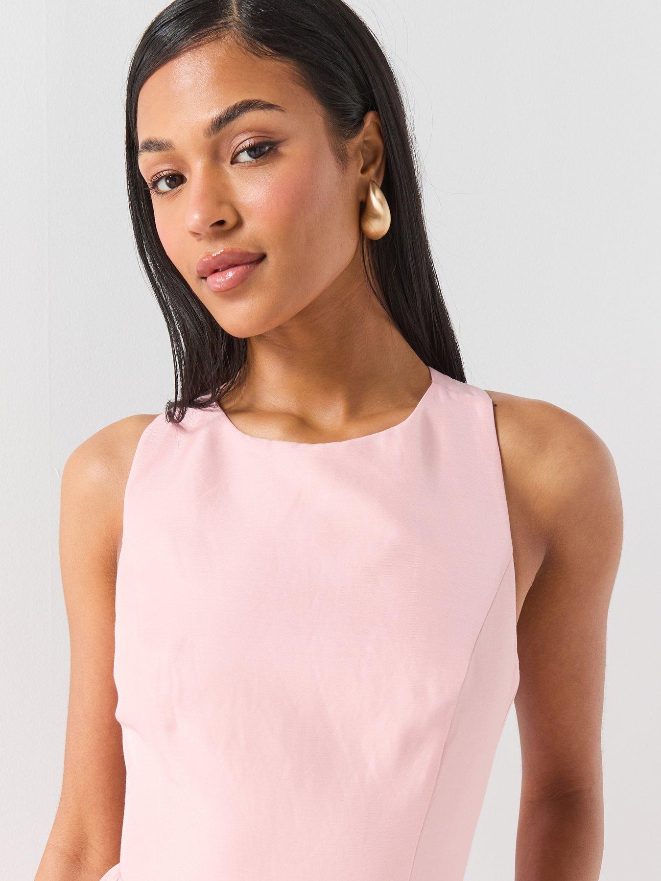 Image 4 of 6 of Forever New Ottilie Cross Back Detail Midi