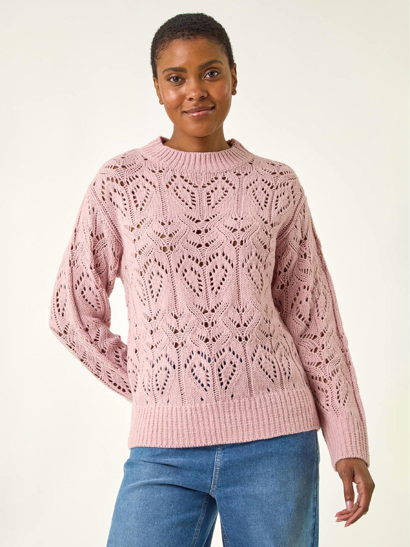 Roman Chevy Knit Jumper - Light Pink