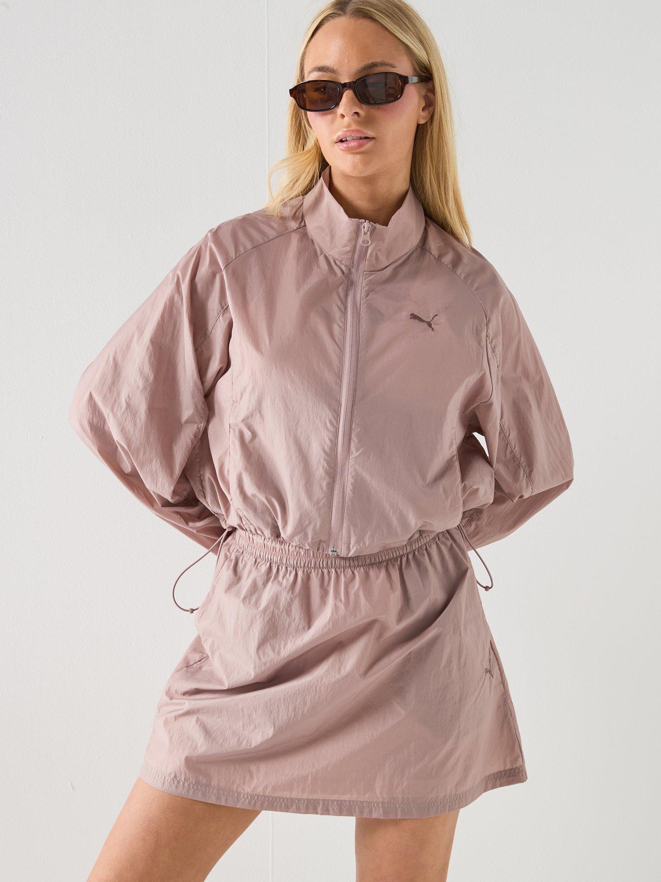 Image 4 of 7 of Puma Womens Her Woven Skirt - Beige