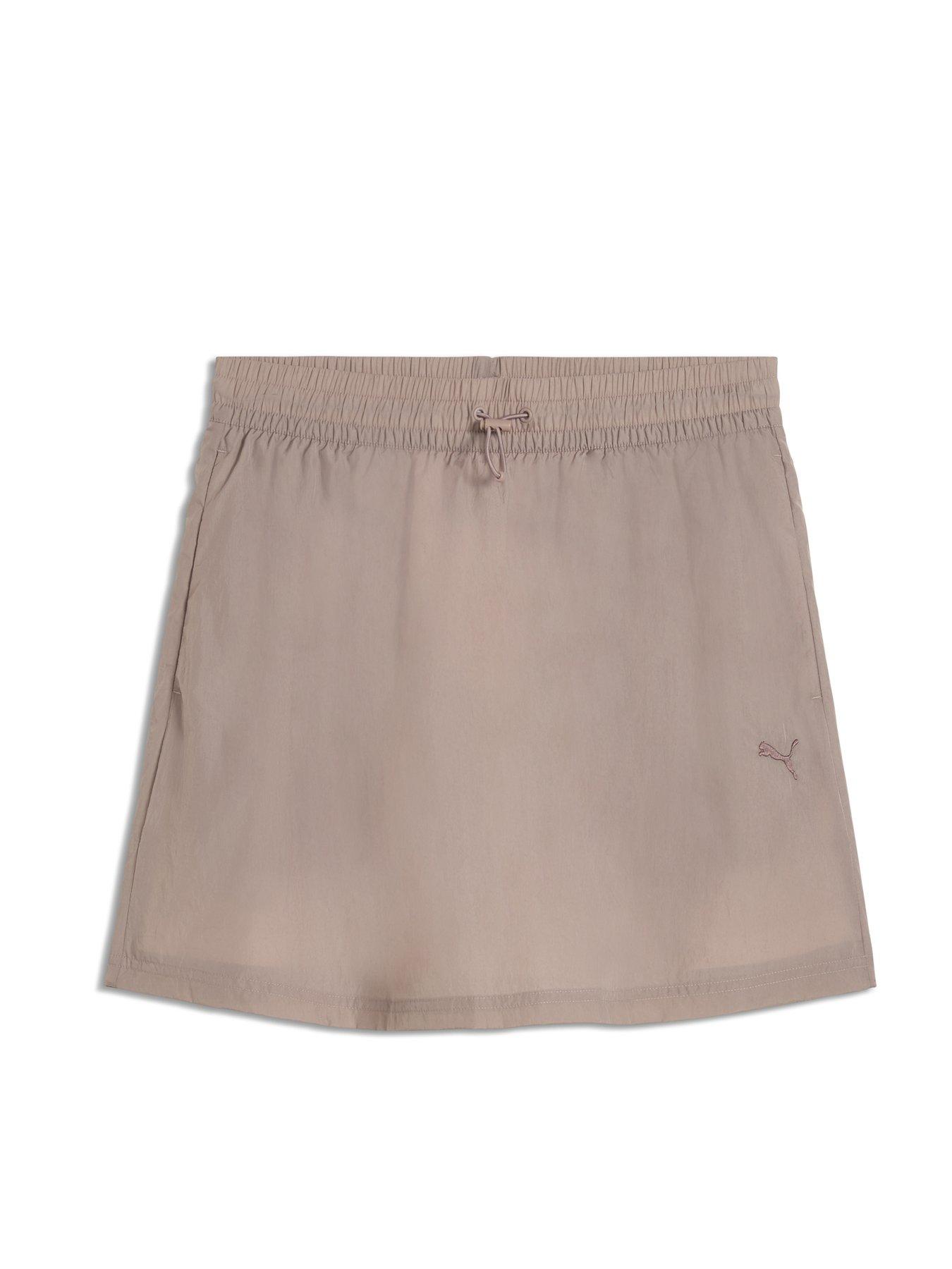 Image 7 of 7 of Puma Womens Her Woven Skirt - Beige