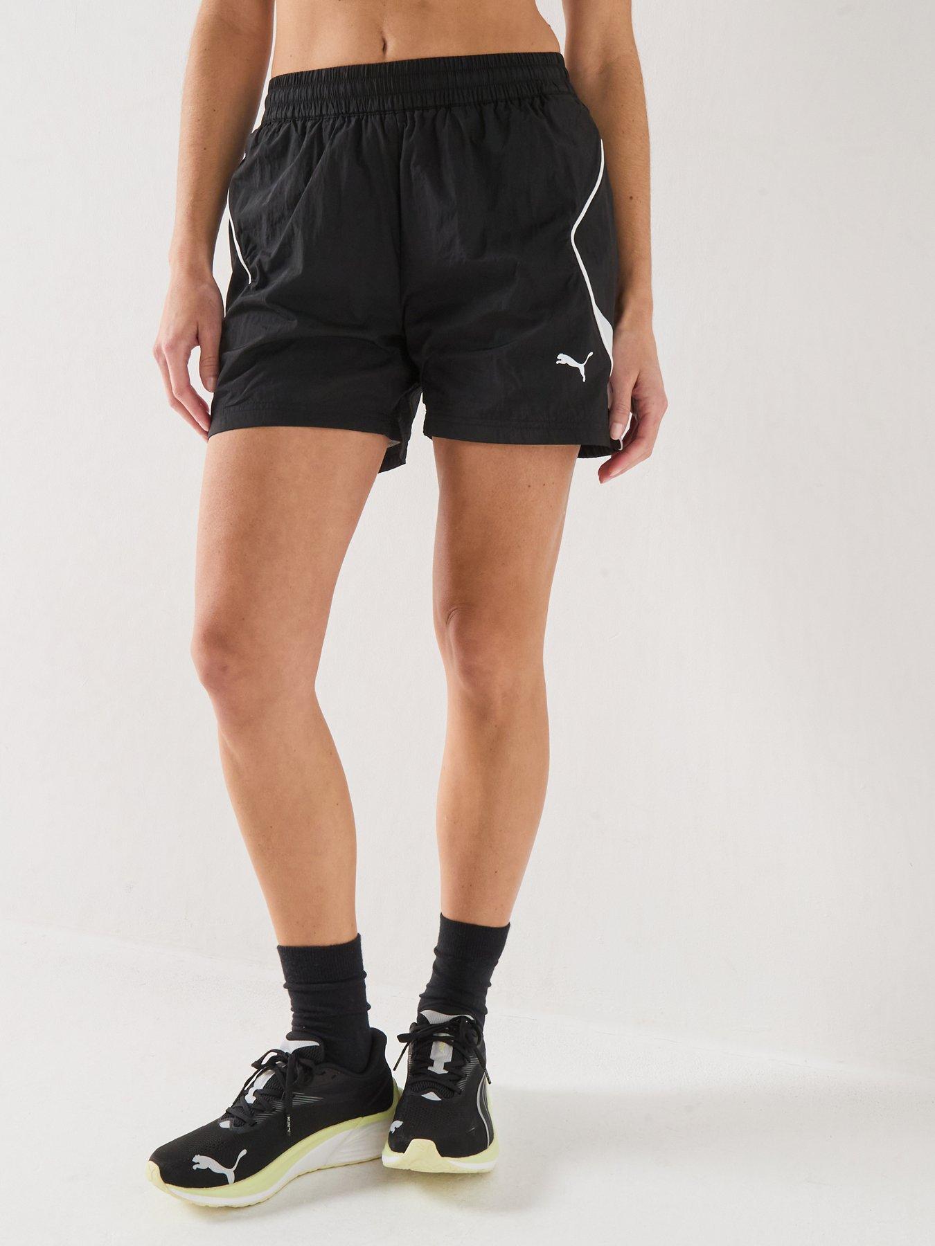 Puma Womens Sport Woven Shorts - Black