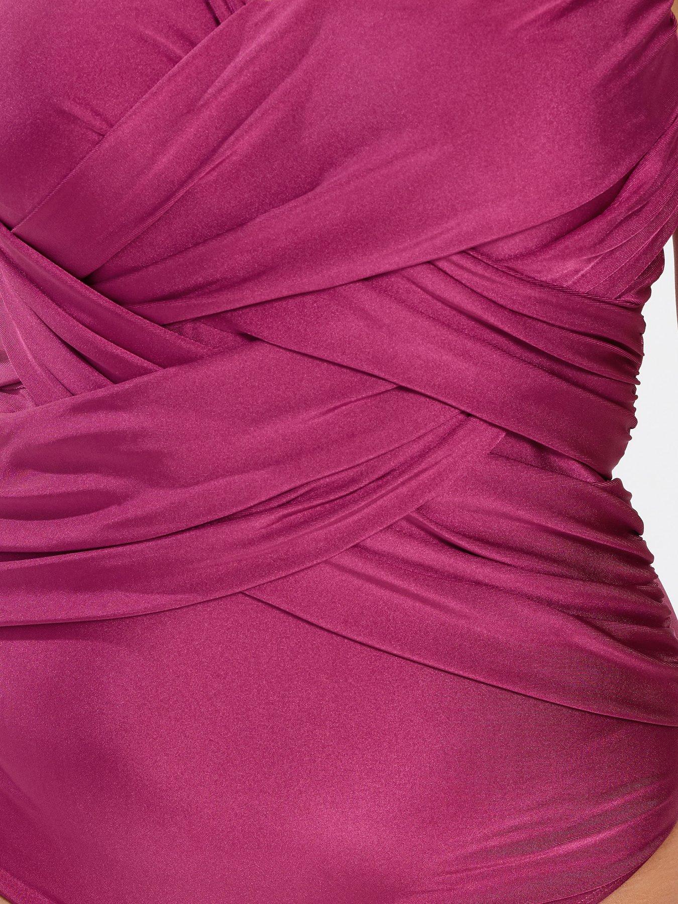 Image 4 of 5 of Yours Curve Super Sculpt Swimsuit