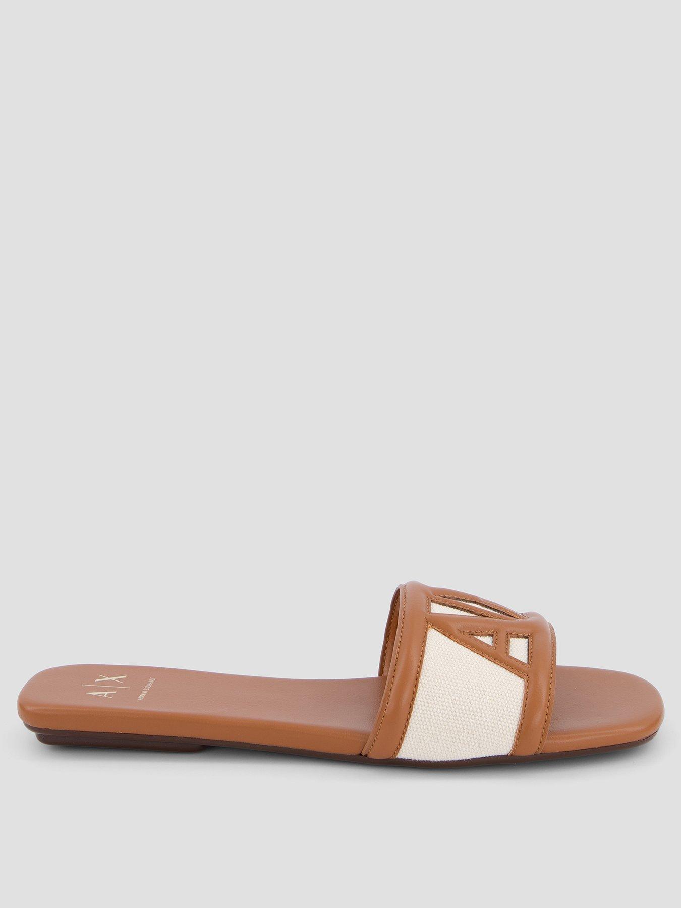 Image 2 of 7 of Armani Exchange Sandal - Brown
