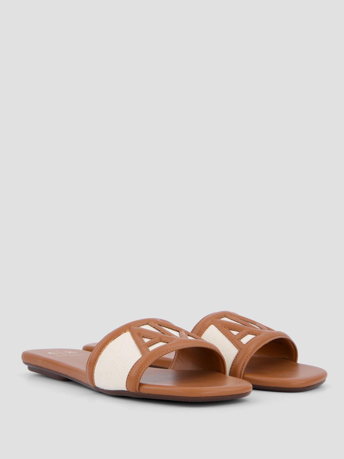 Image 6 of 7 of Armani Exchange Sandal - Brown