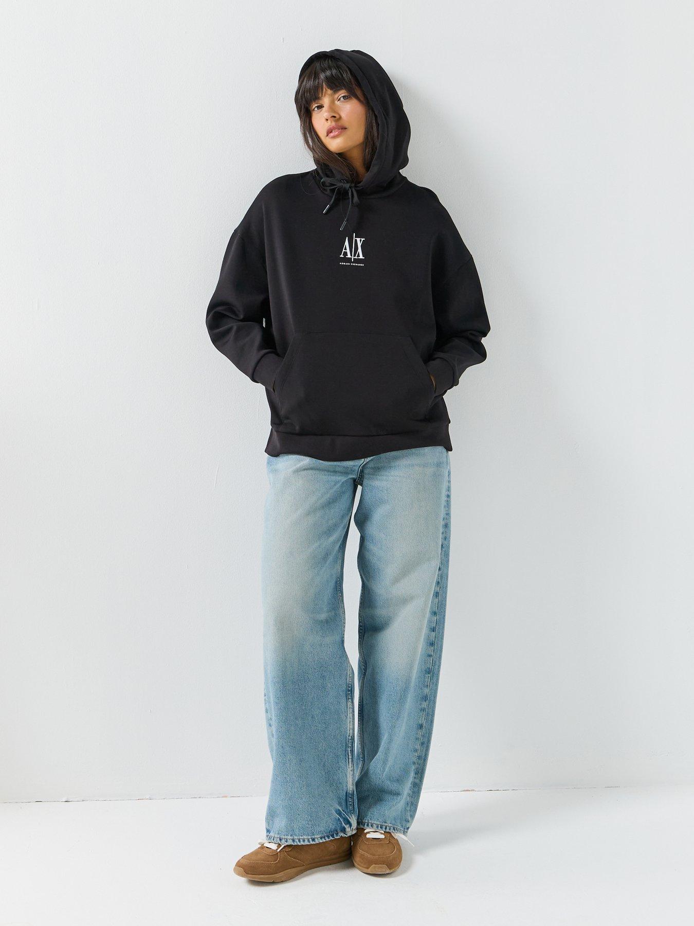 Image 3 of 5 of Armani Exchange Hoodie - Black