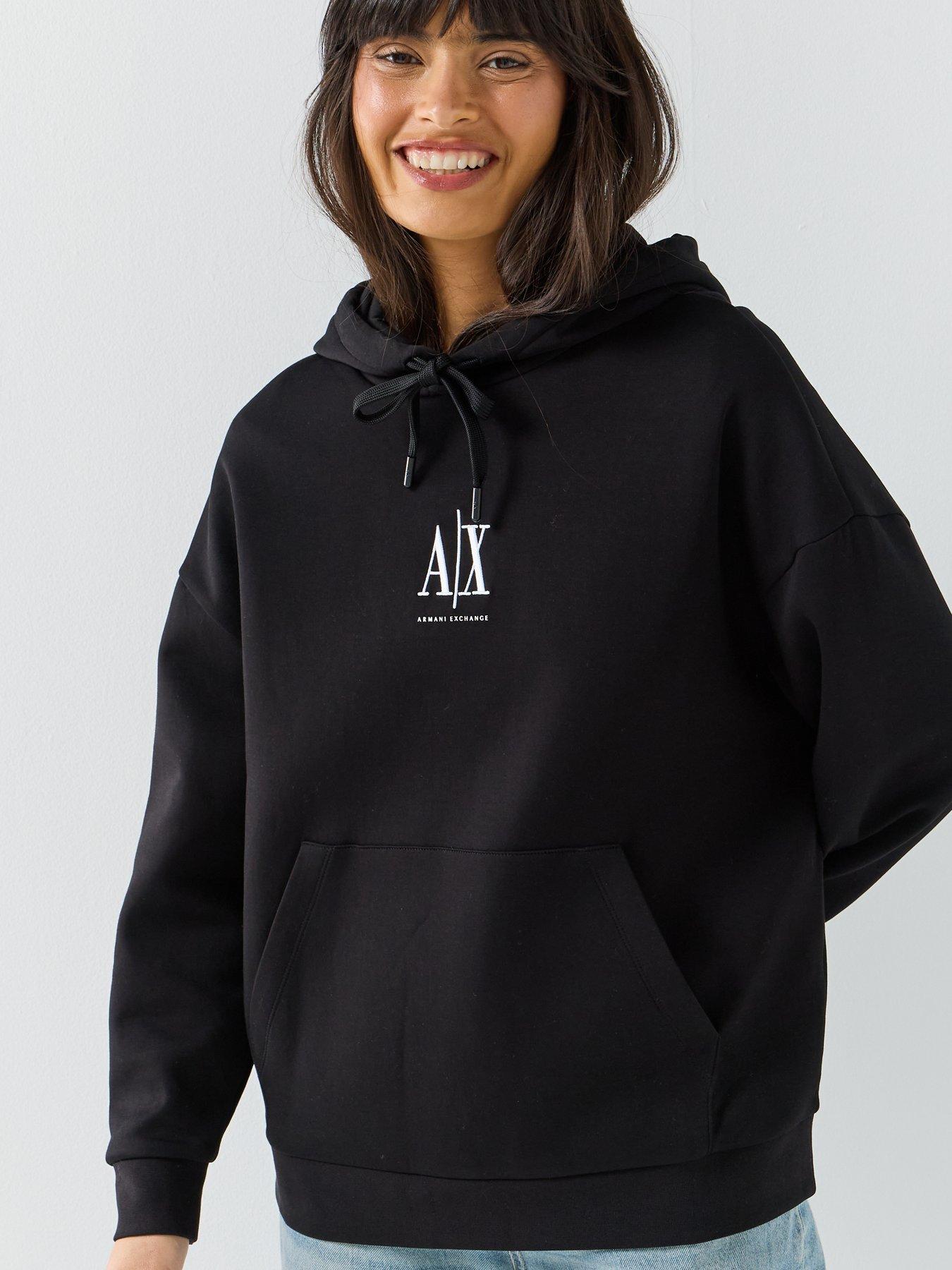 Image 4 of 5 of Armani Exchange Hoodie - Black