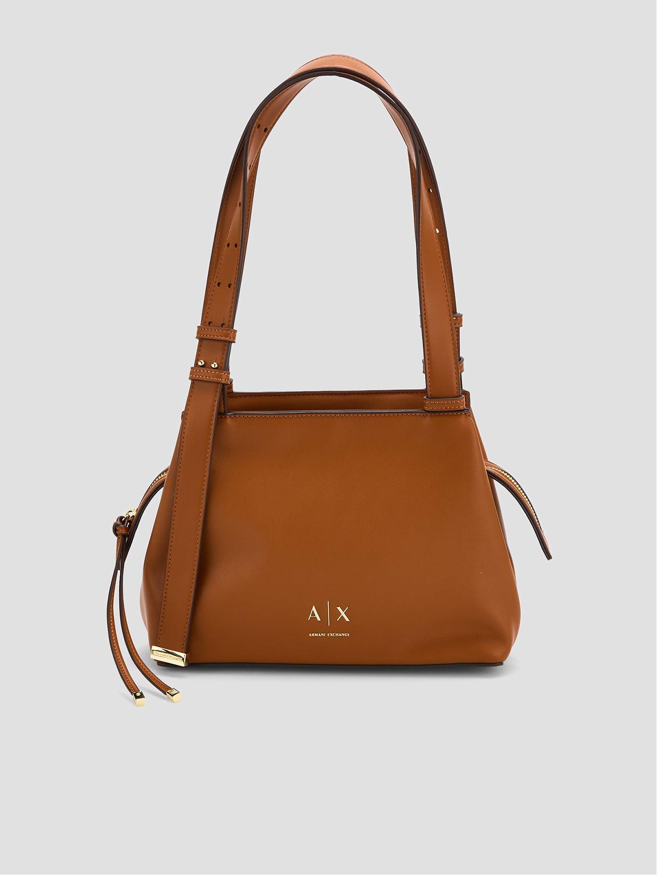 Armani Exchange Alice Shopping Bag - Brown