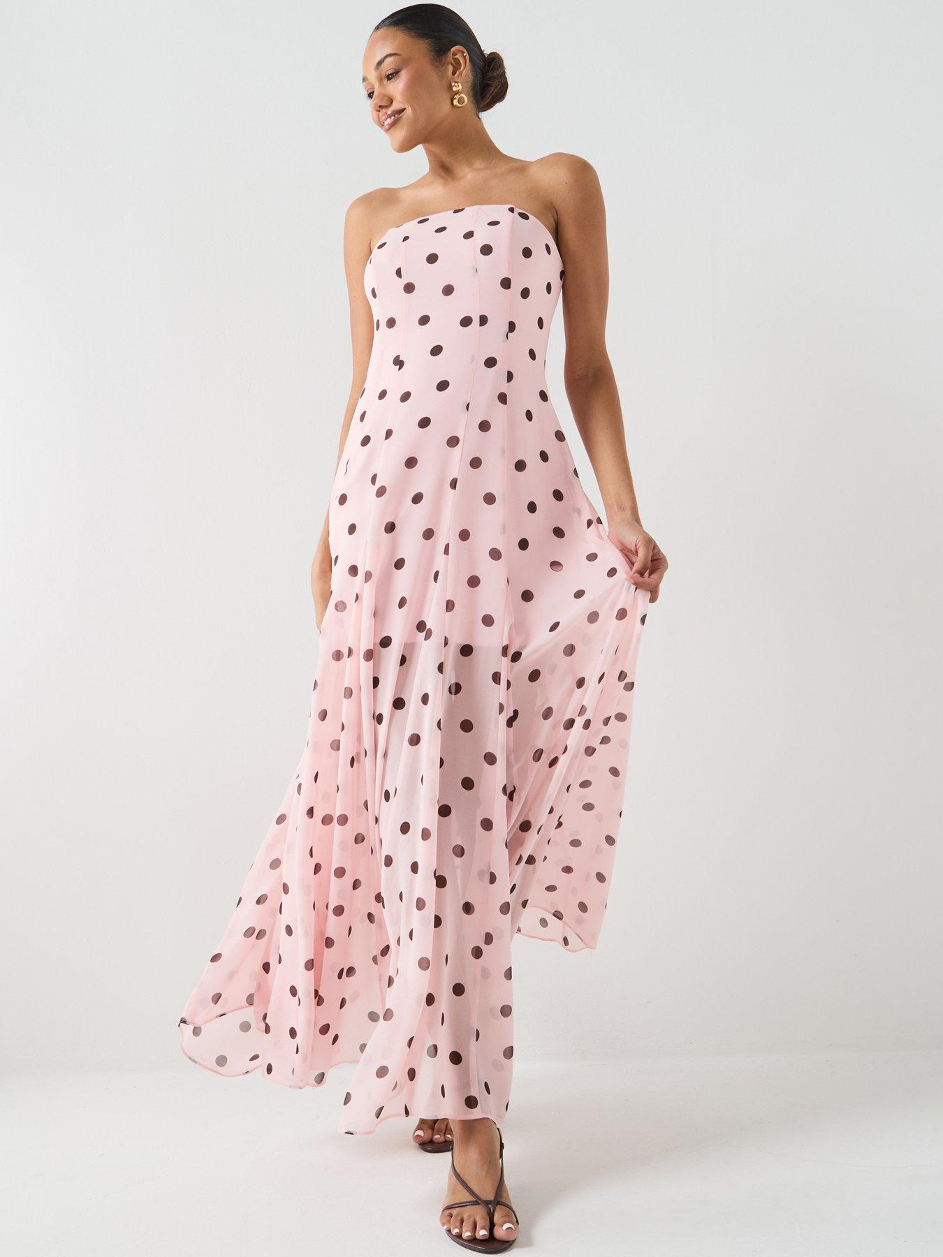 Forever New Kimora Strapless Midi Dress
