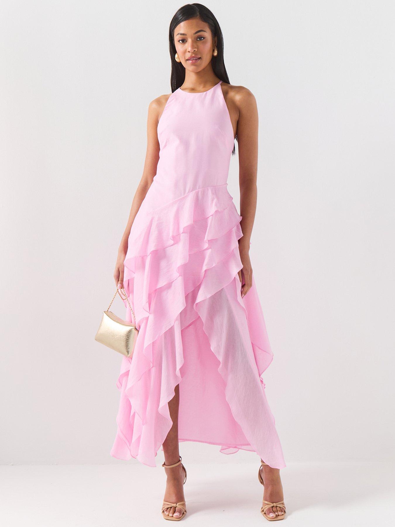 forever new pink dress Golden Hour: Indulge in vivid tones of fuchsia pink this season